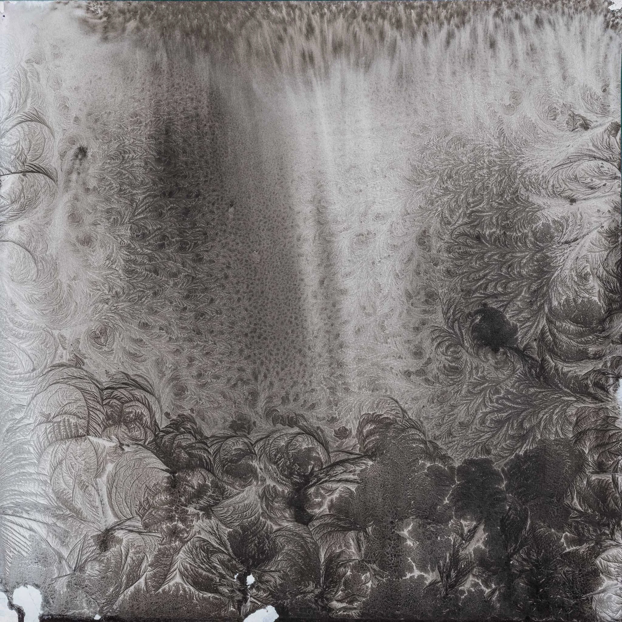 2020_Minusaquarell Tusche, 45 x 45 cm, Tusche auf Papier