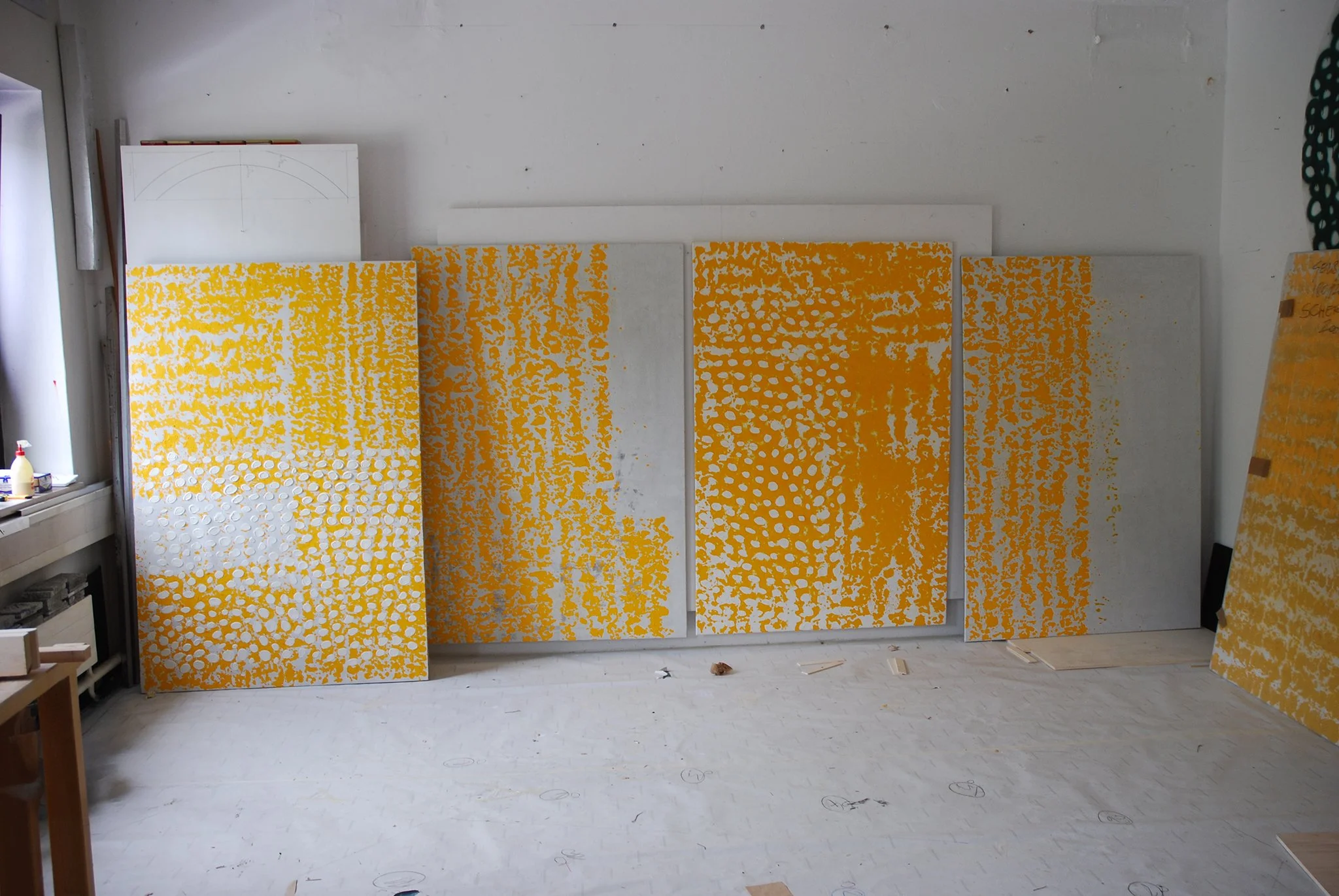 2014_Serie Steinbilder/Struktur, Studio, Radstadt