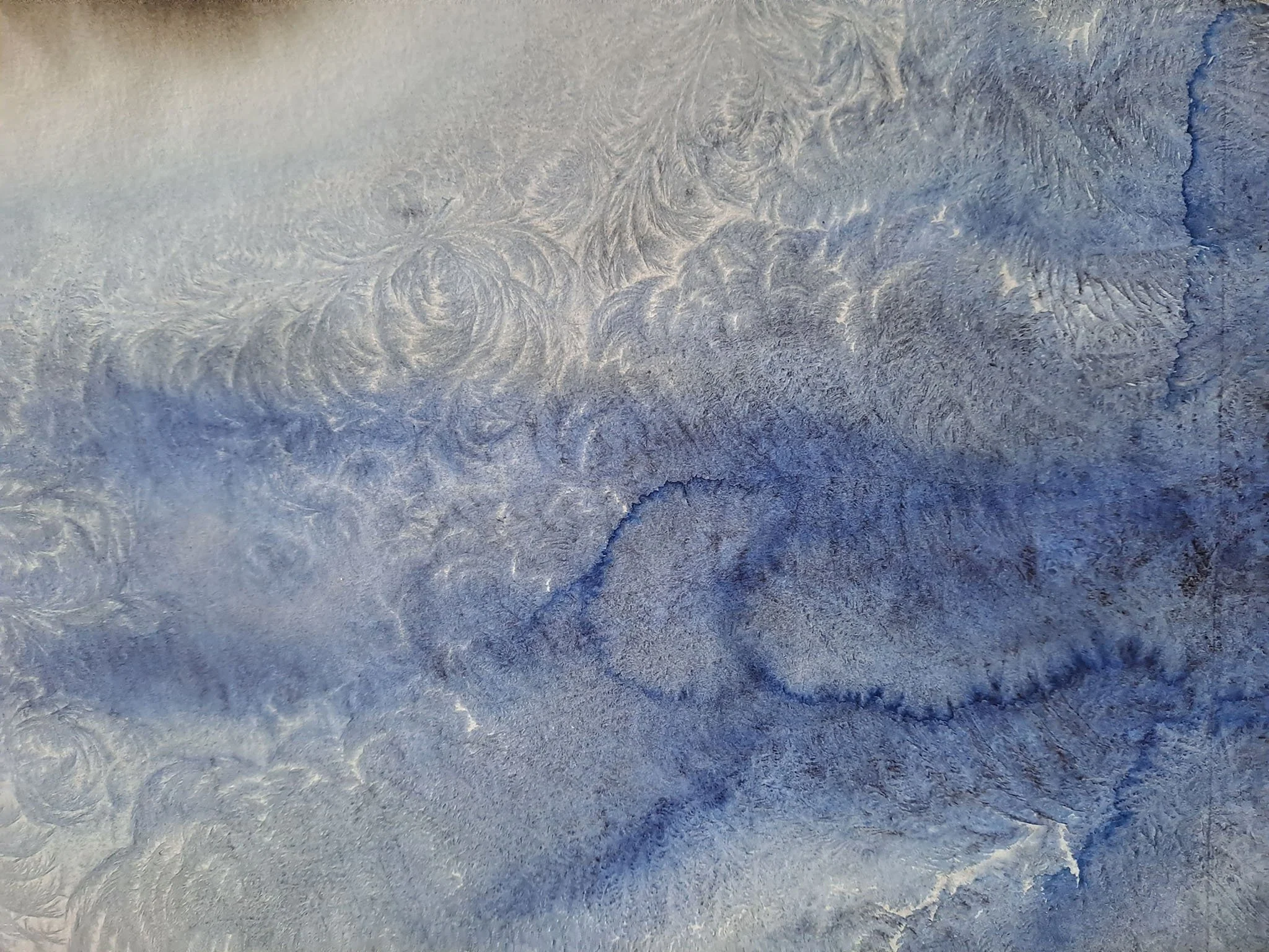 2020_Minusaquarell, Aquarell und Tusche auf Papier, Detail