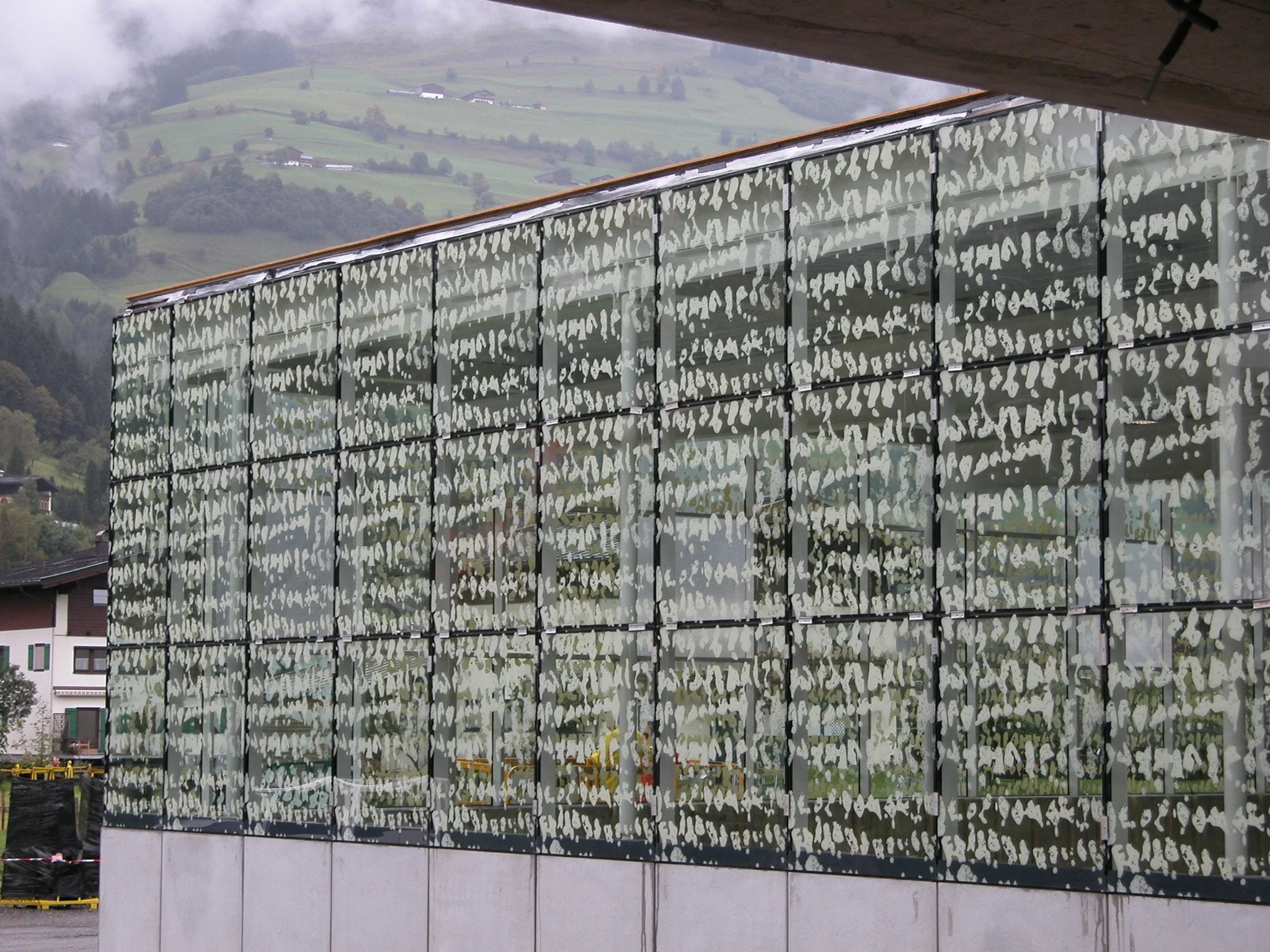 2005_Steinbild, Fassadengestaltung BORG Mittersill, Mittersill