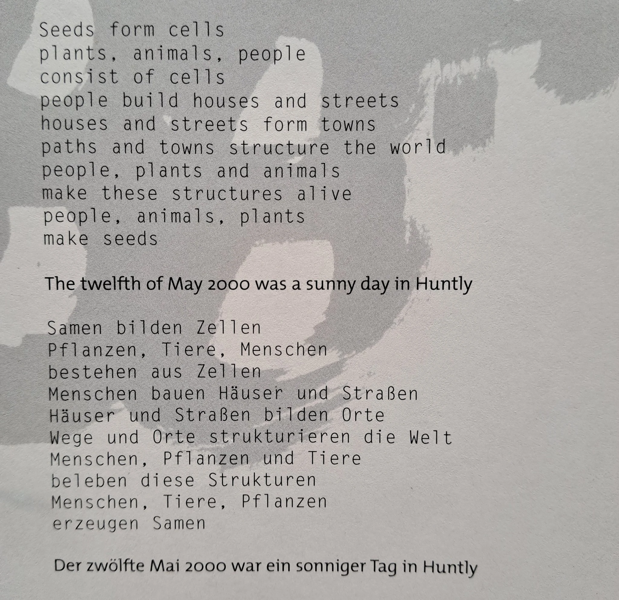 2000_Der zwölfte Mai, Huntly, Schottland 