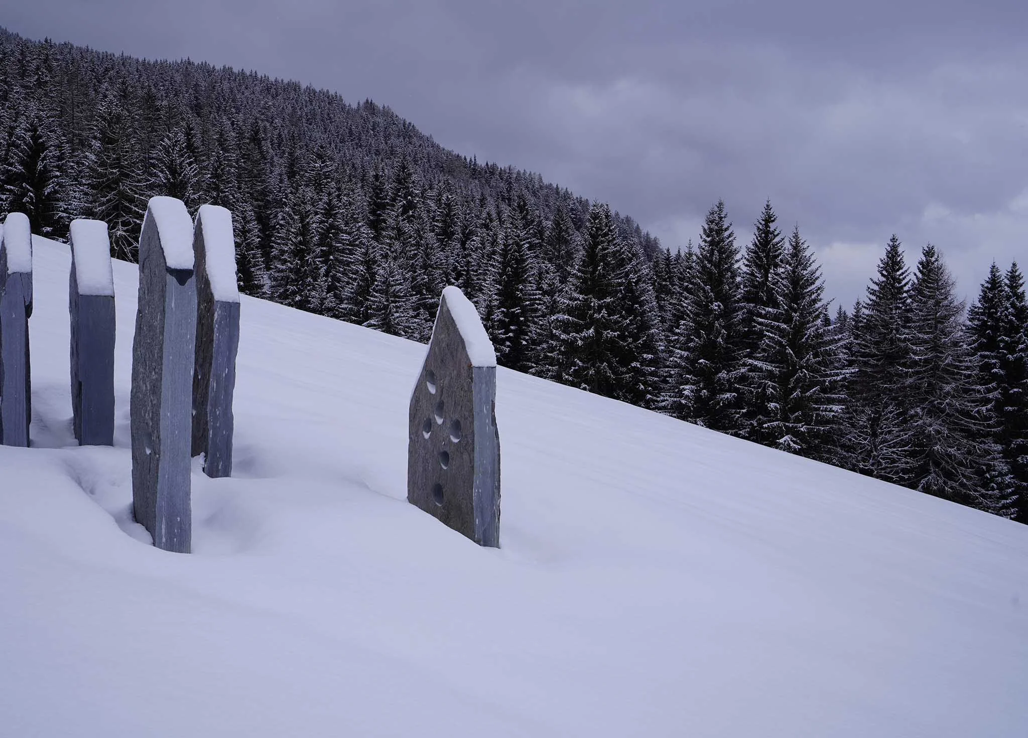 2024_Sieben Steine, Skulpturenensemble, Radstadt