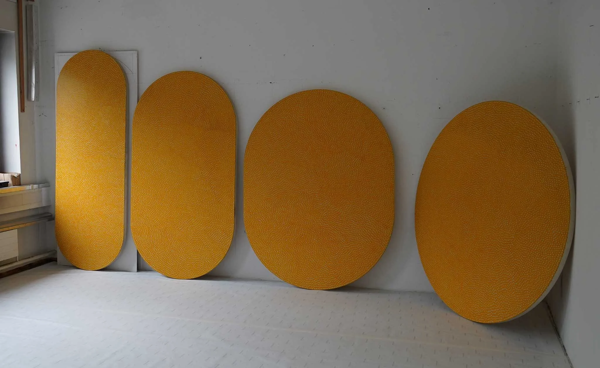 1997_Die große 24, Öl auf Leinwand, Studio, Radstadt