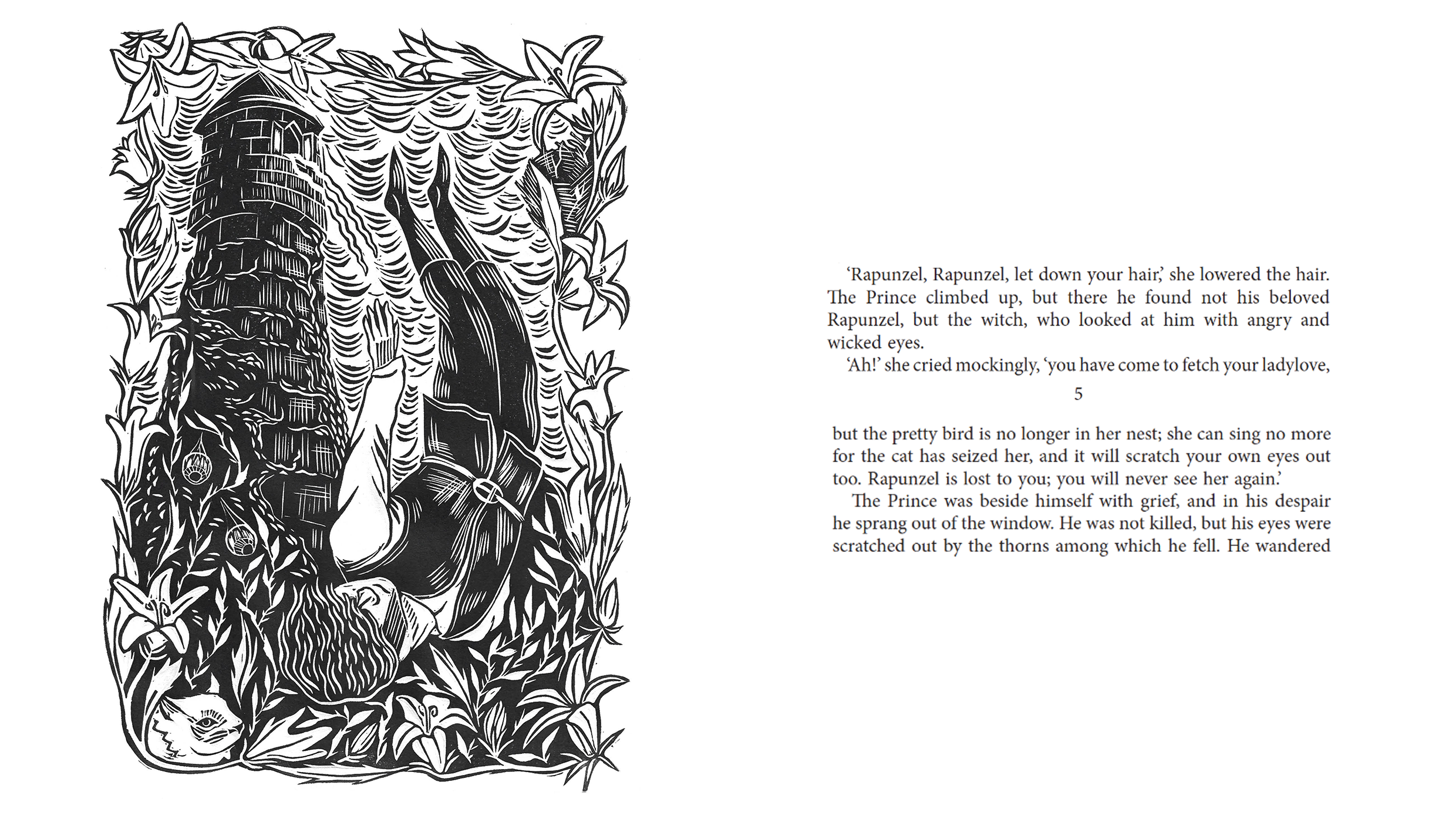 Rapunzel by Brothers Grimm
Entry for Folio Society Book Award 2025