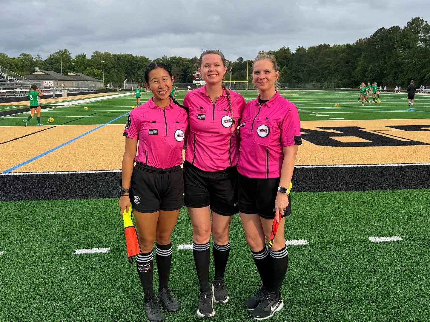 SRS-VA had two great matches this week at King William High School! Both regional matches were officiated by all-female crews.

Shoutout to Elaine, Madison, &amp; Emma, and Katelyn, Ellison, &amp; Addison for representing SRS-VA with passion and hard