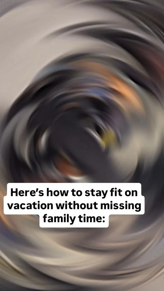 "Vacation doesn’t mean giving up on yourself.
Here’s how to keep your discipline strong, even on a cruise:
1. Short workouts (15–20 mins).
2. Focus on the big lifts.
3. Don’t kill yourself, just stay consistent.
4. Al