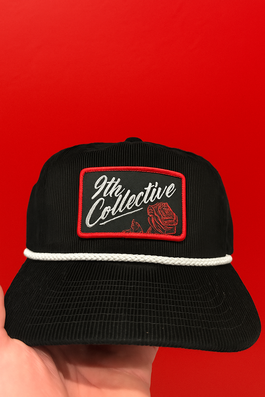 Corduroy Everyday Hat - Black