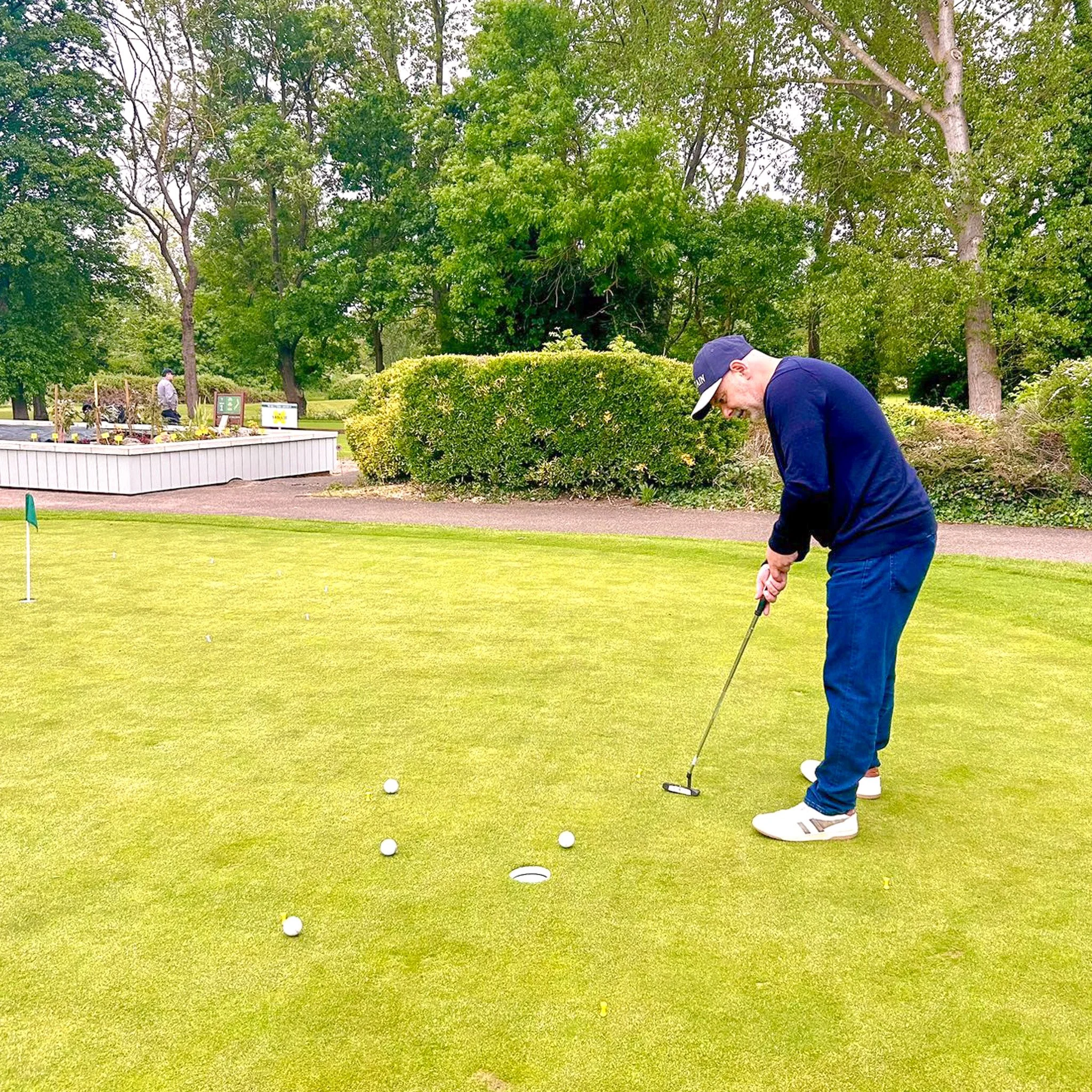 Managing Partner and Founder, Milton Andreou, at Charity Golf Day