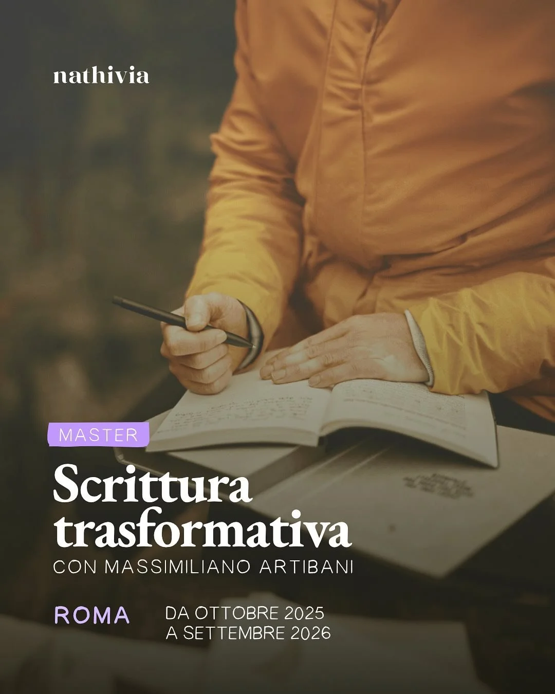 Questo autunno iniziamo una nuova avventura che ci emoziona molto: un percorso formativo per imparare a usare la scrittura come mezzo di consapevolezza e trasformazione.

Per saperne di pi&ugrave;, andate al link in bio
Le iscrizioni sono gi&agrav