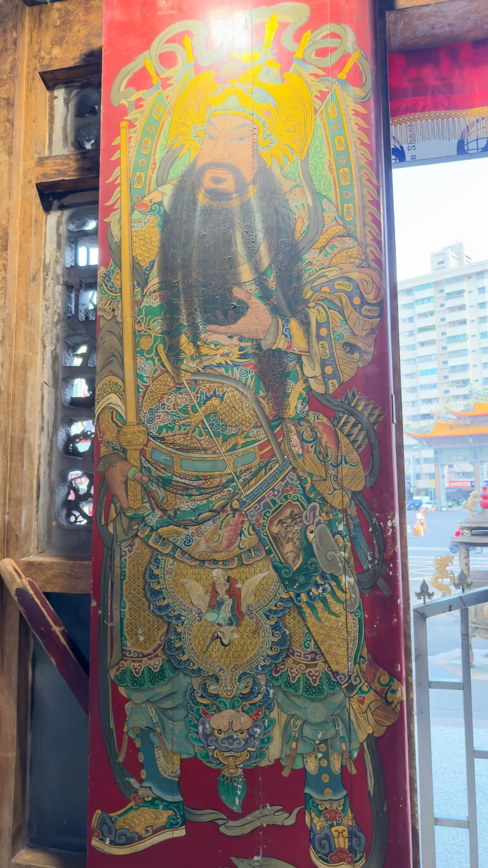潘麗水門神