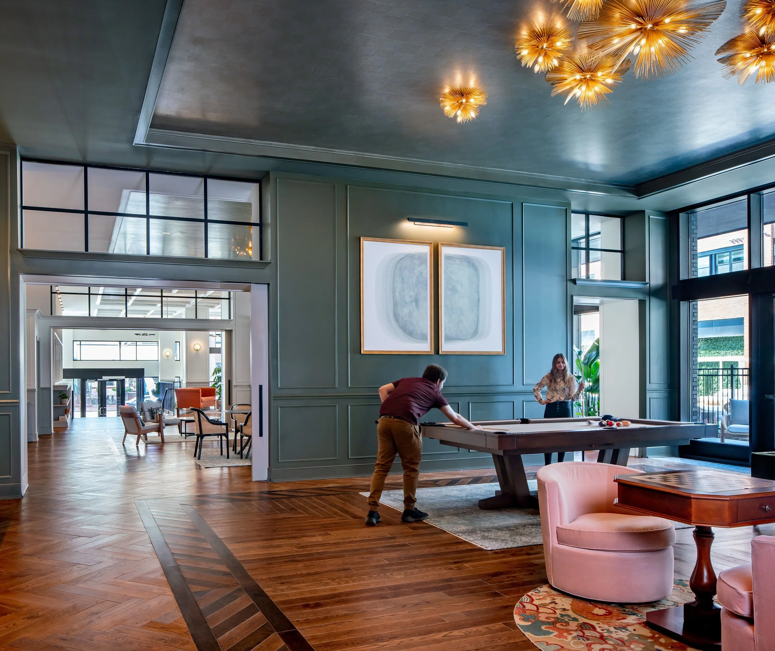 Beckert's Park, Washington, DC / Interior Design:  STREETSENSE