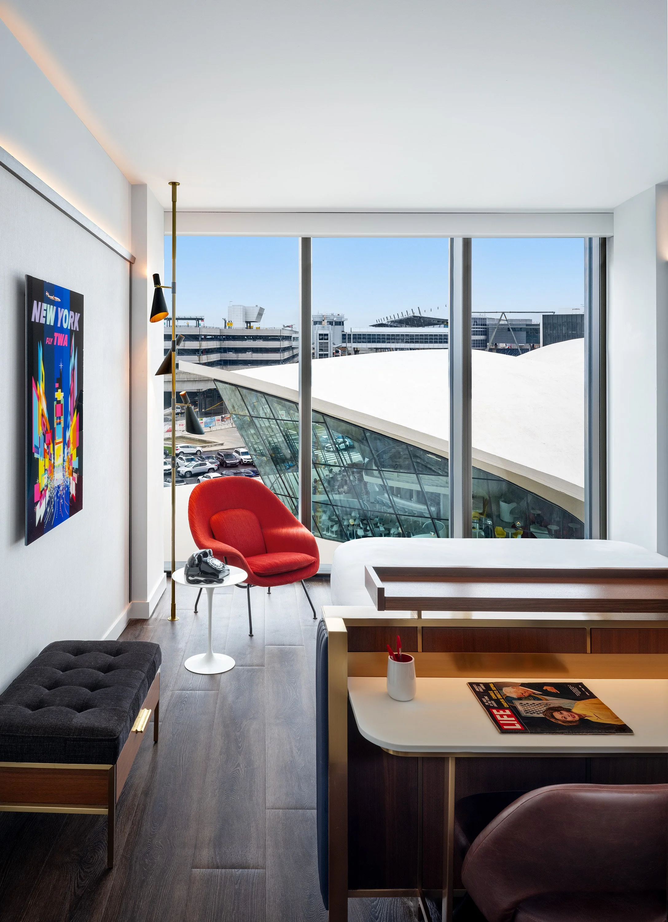 TWA Hotel at New York's JFK Airport / Architect:  Eero Saarinen