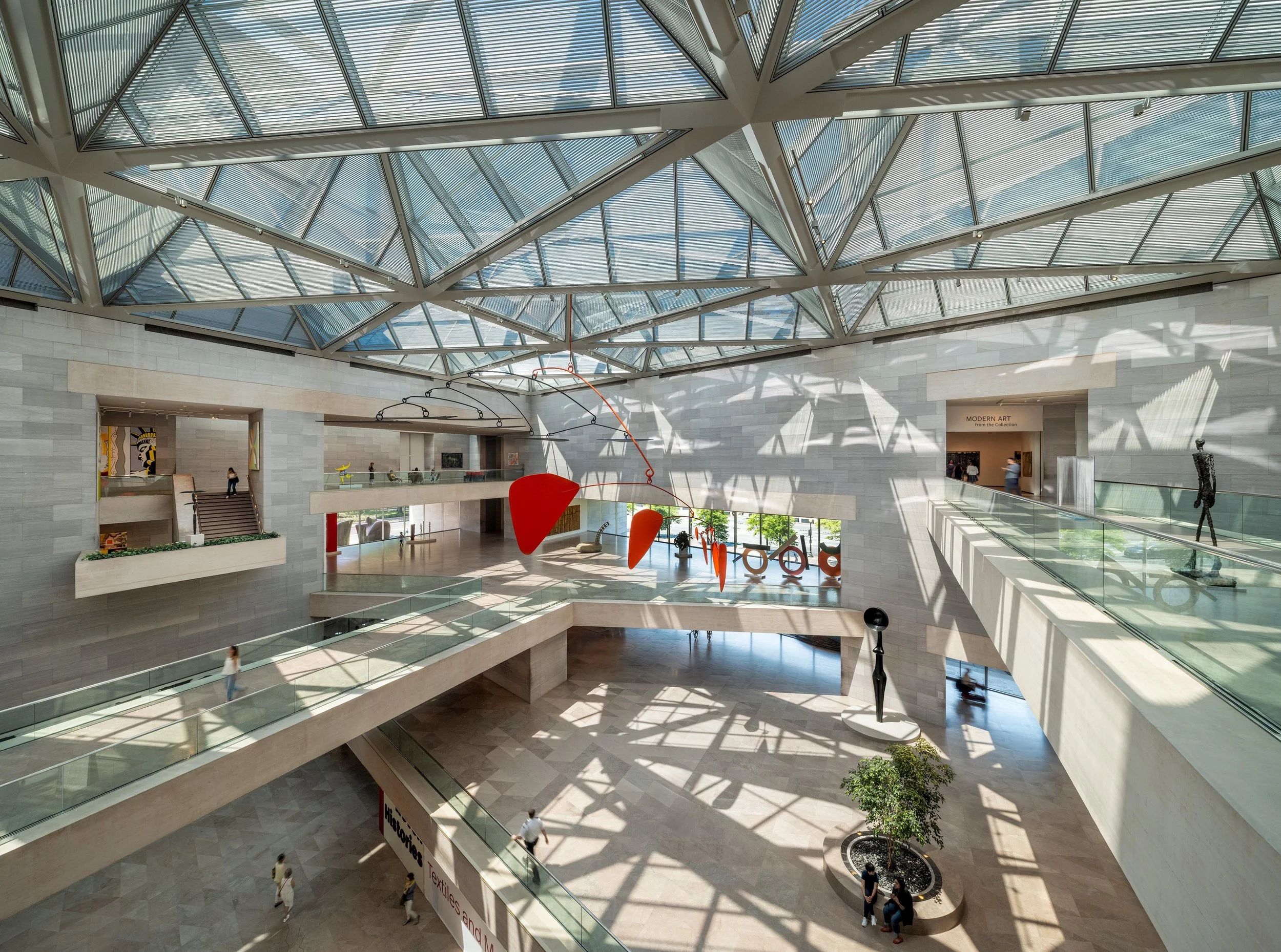 National Gallery of Art, East Building, Washington, DC, Architect:  I. M. Pei