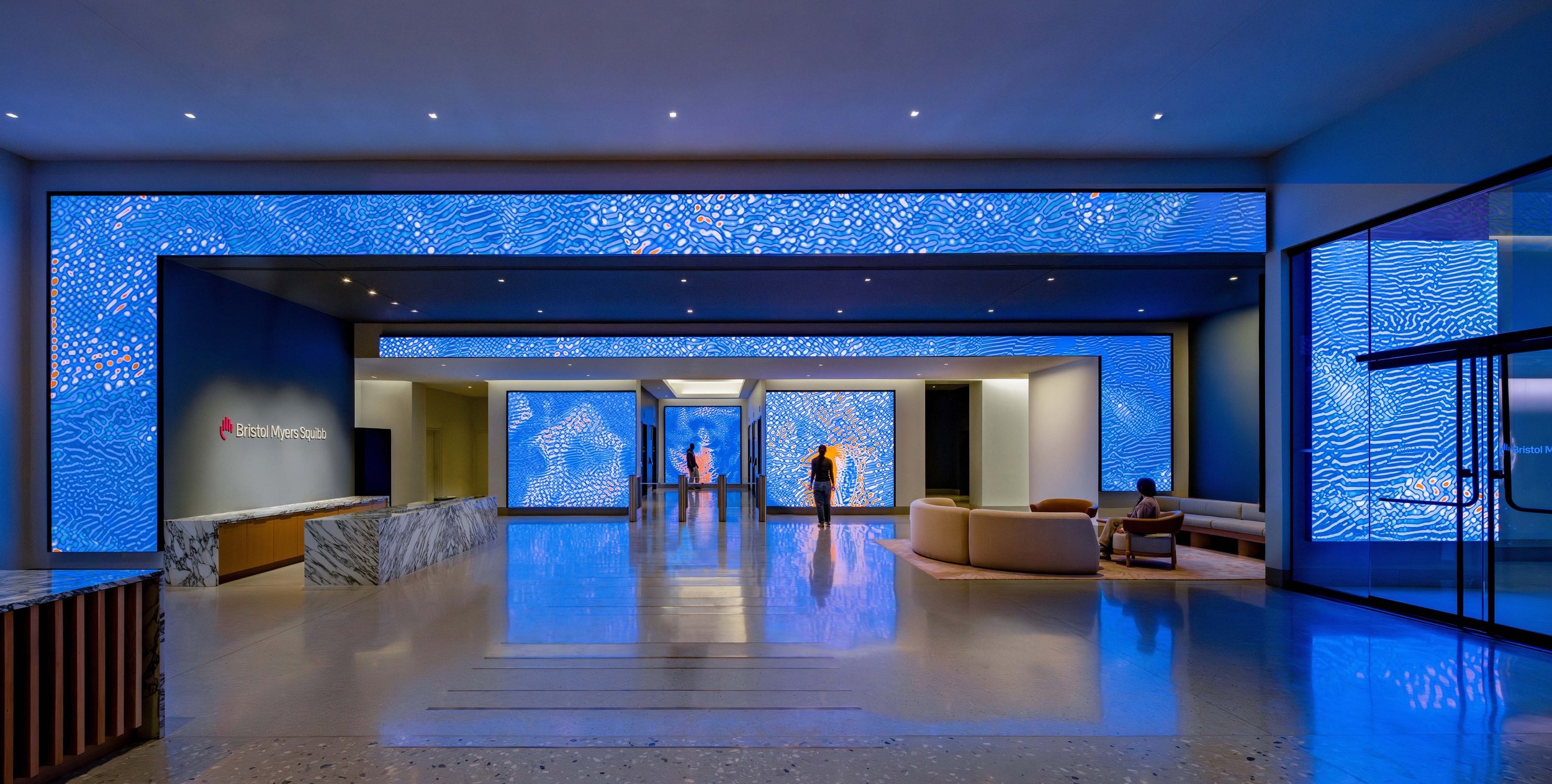 Bristol Myers Squibb, Cambridge, MA / Designer:  The LAB at Rockwell Group