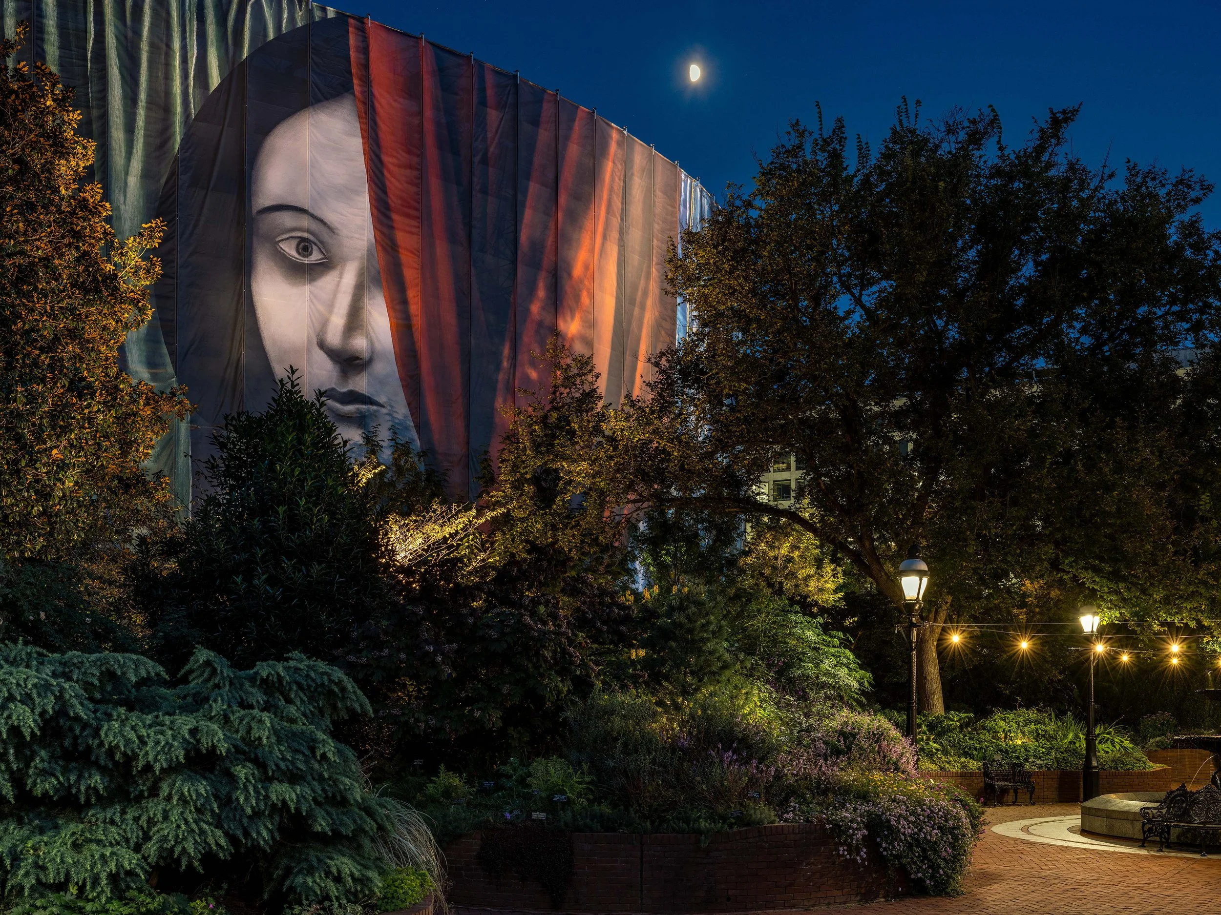 Nicolas Party:  Draw the Curtain, Hirshhorn Museum and Sculpture Garden / Smithsonian, Washington, DC