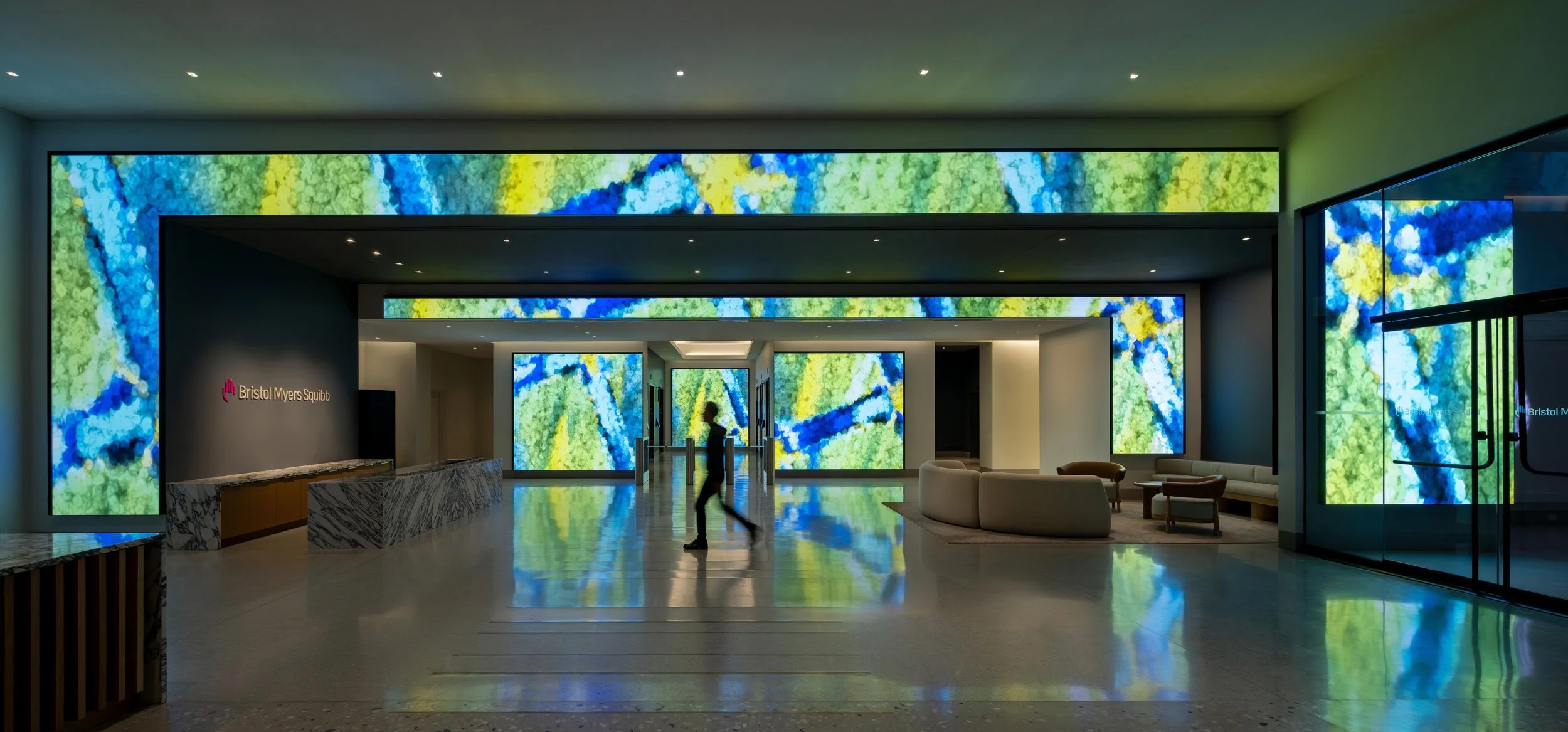 Bristol Myers Squibb, Cambridge, MA / Architect / Designer:  The LAB at Rockwell Group