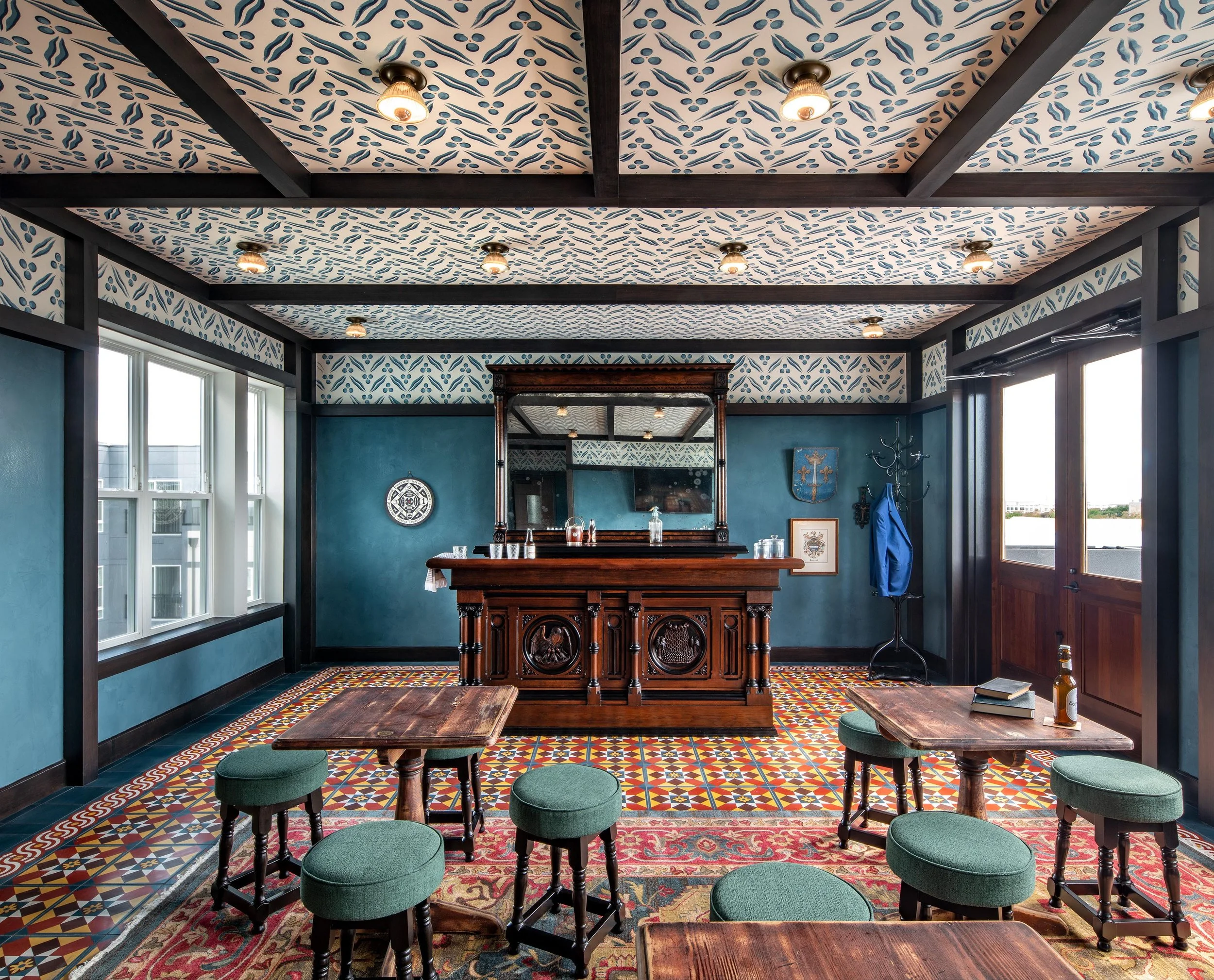 British Pub (Amenity Space), The Lockwood, Washington, DC / Interior Design:  STREETSENSE
