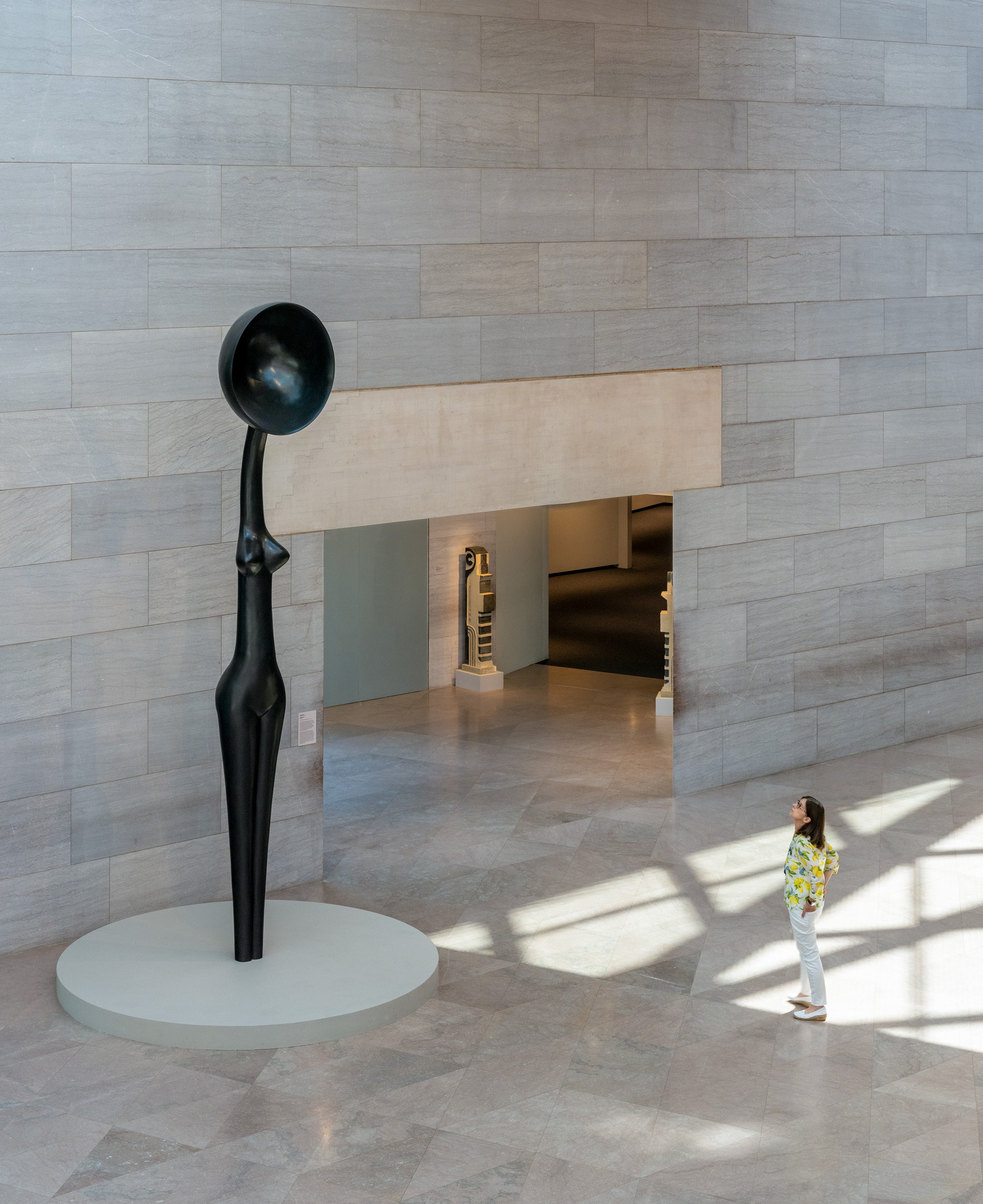 Simone Leigh, "Sentinel", Bronze (2022), National Gallery of Art, East Building