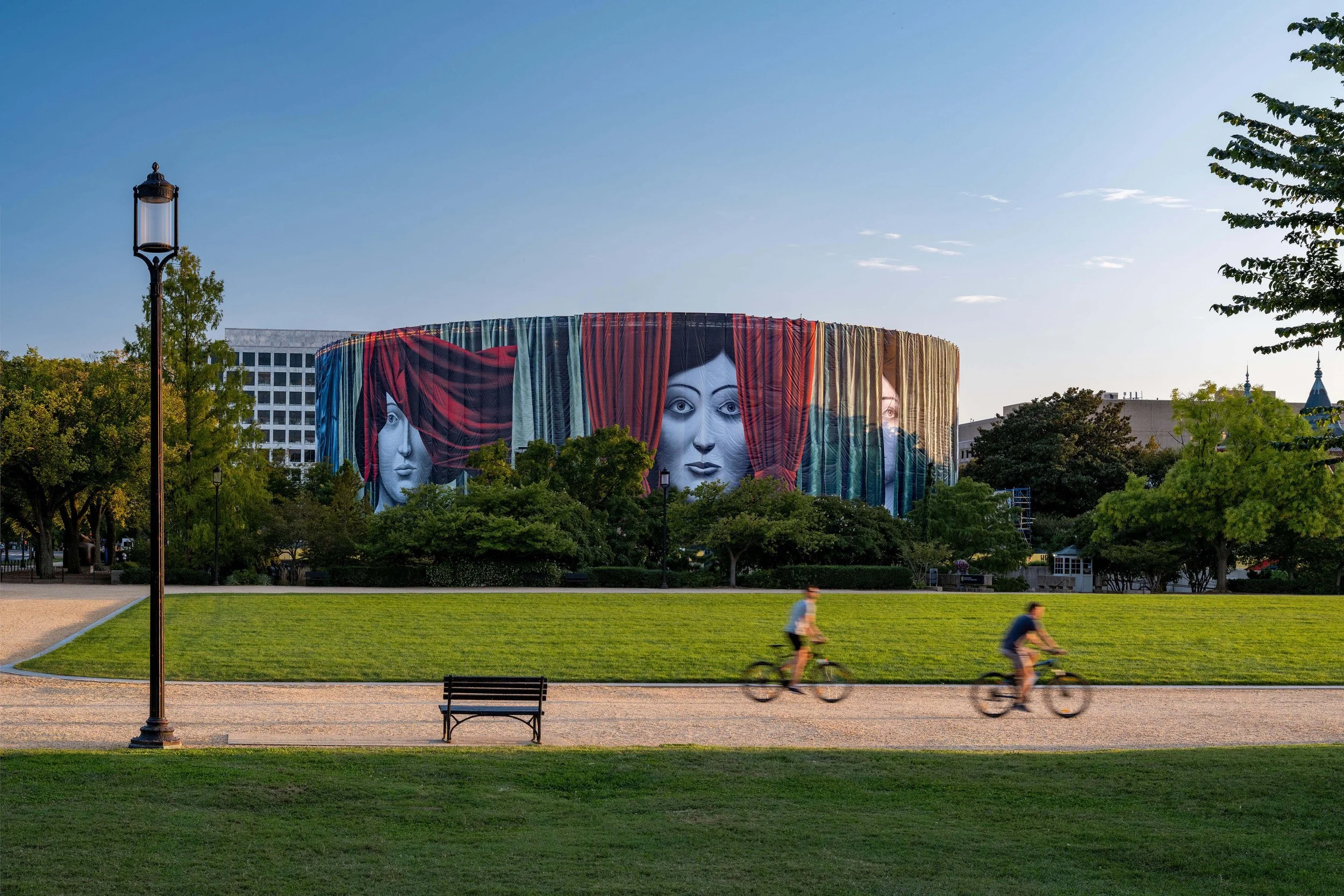 Nicolas Party:  Draw the Curtain, Hirshhorn Museum and Sculpture Garden / Smithsonian, Washington, DC
