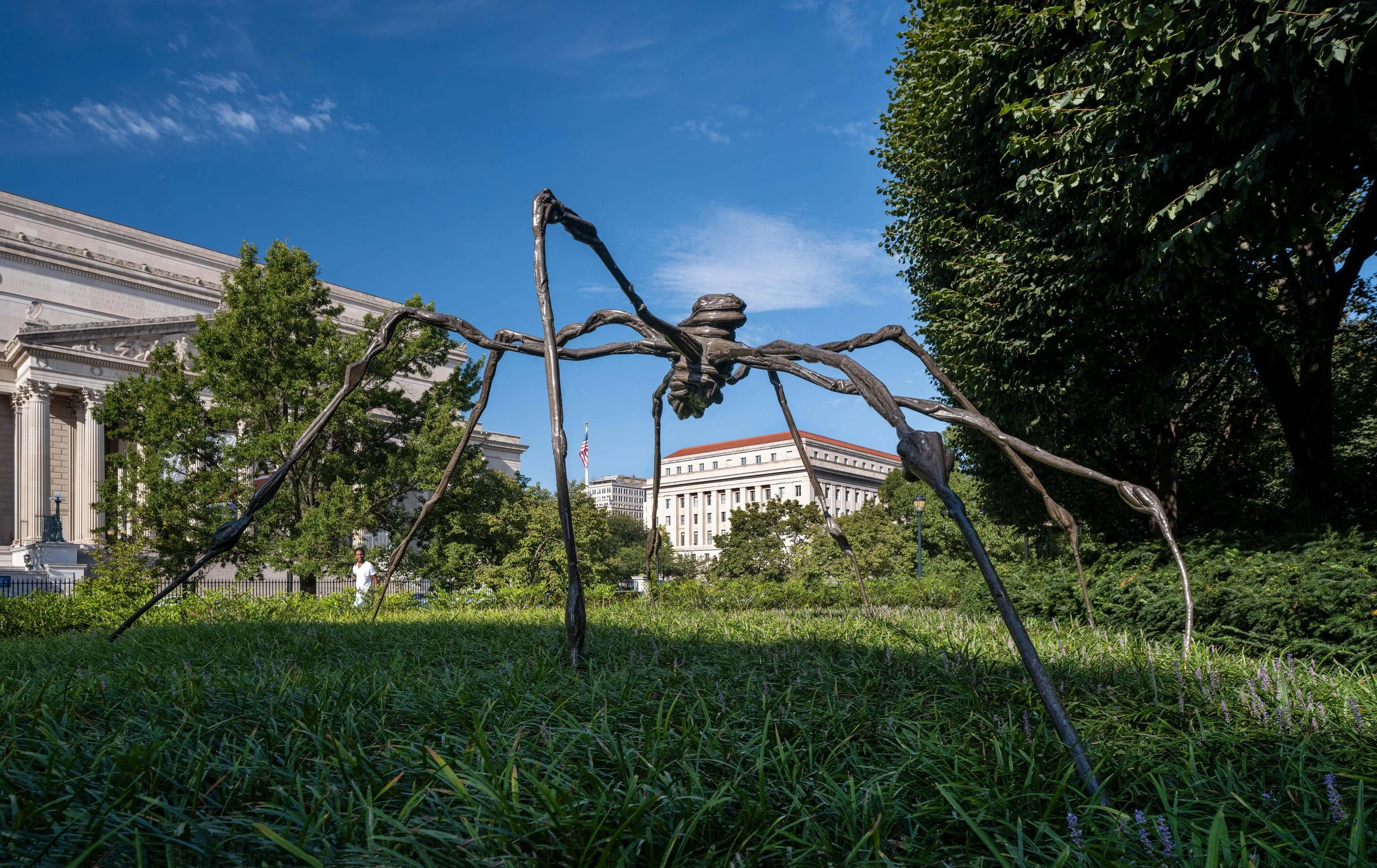 Louise Bourgeois, "Spider" (1996); National Gallery of Art Sculpture Garden, Washington, DC