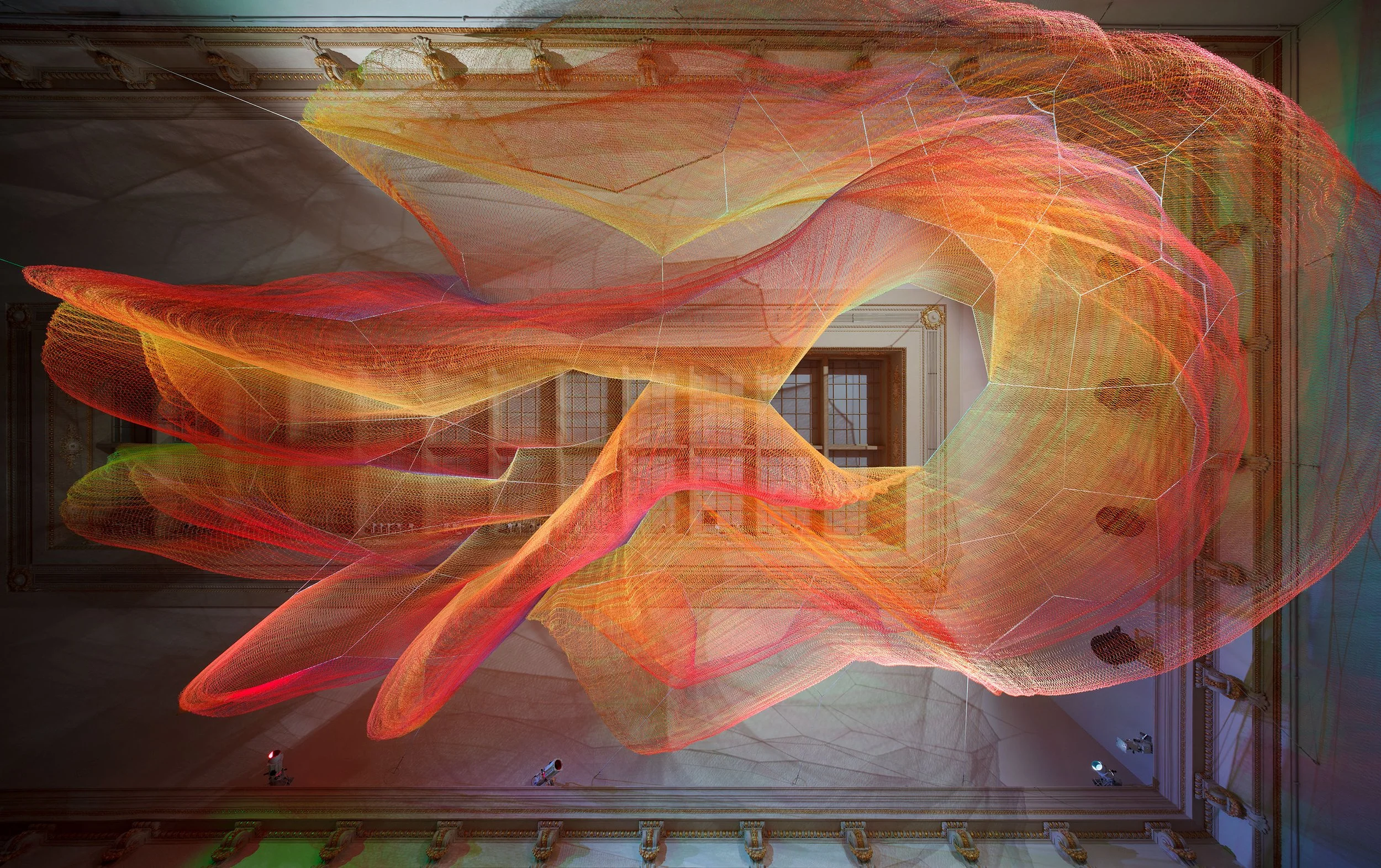 Janet Echelman:  1.8 Renwick / WONDER Exhibit, Renwick Gallery, Washington, DC