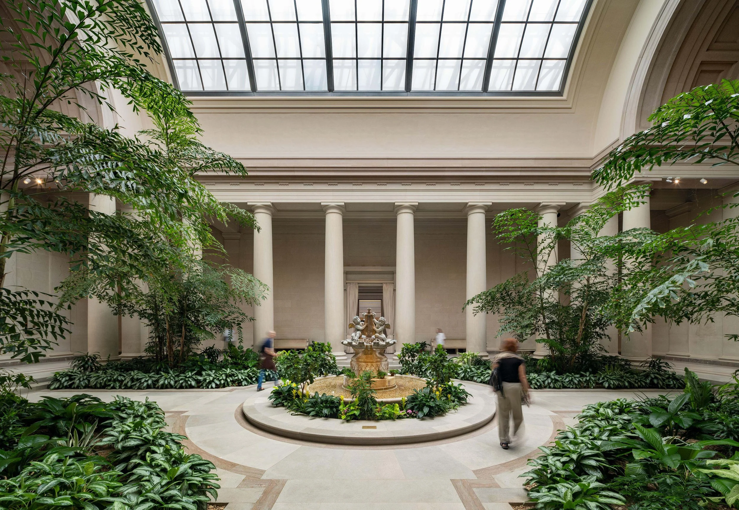 Atrium, National Gallery of Art, West Building, Washington, DC / Architect:  John Russell Pope
