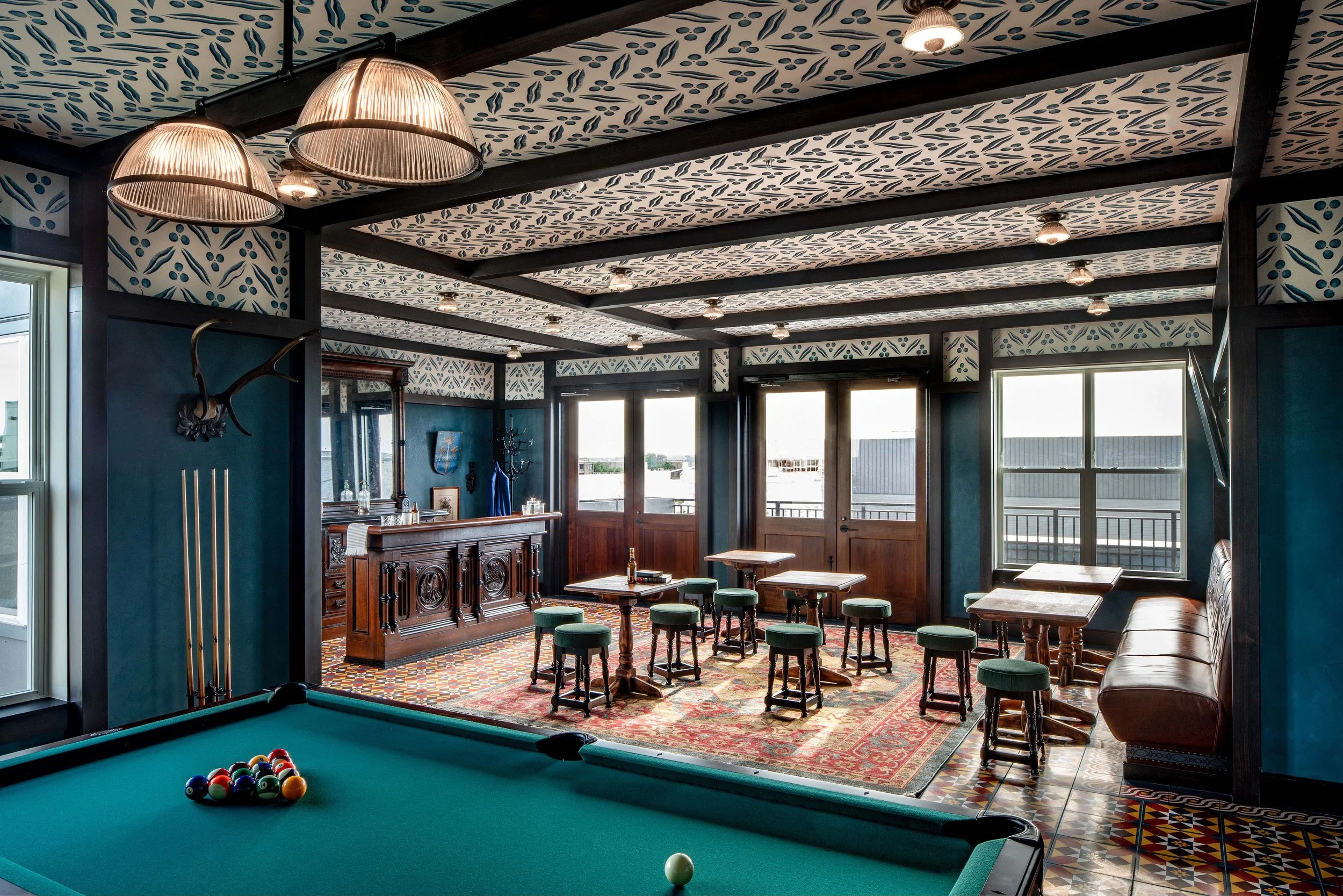 British Pub (Amenity Space), The Lockwood, Washington, DC / Interior Design:  STREETSENSE