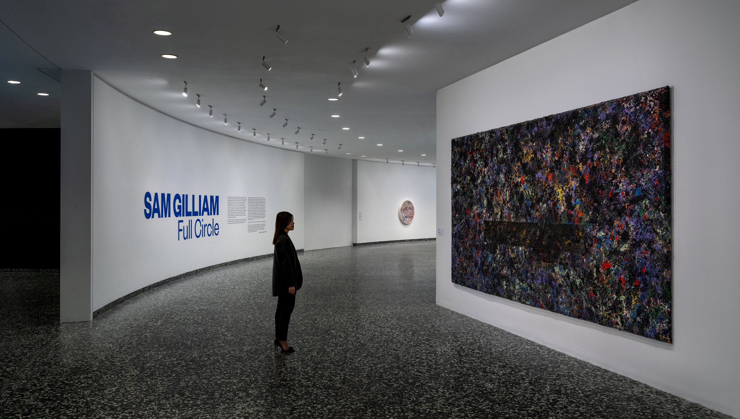 Sam Gilliam:  Full Circle / Hirshhorn Museum, Washington, DC