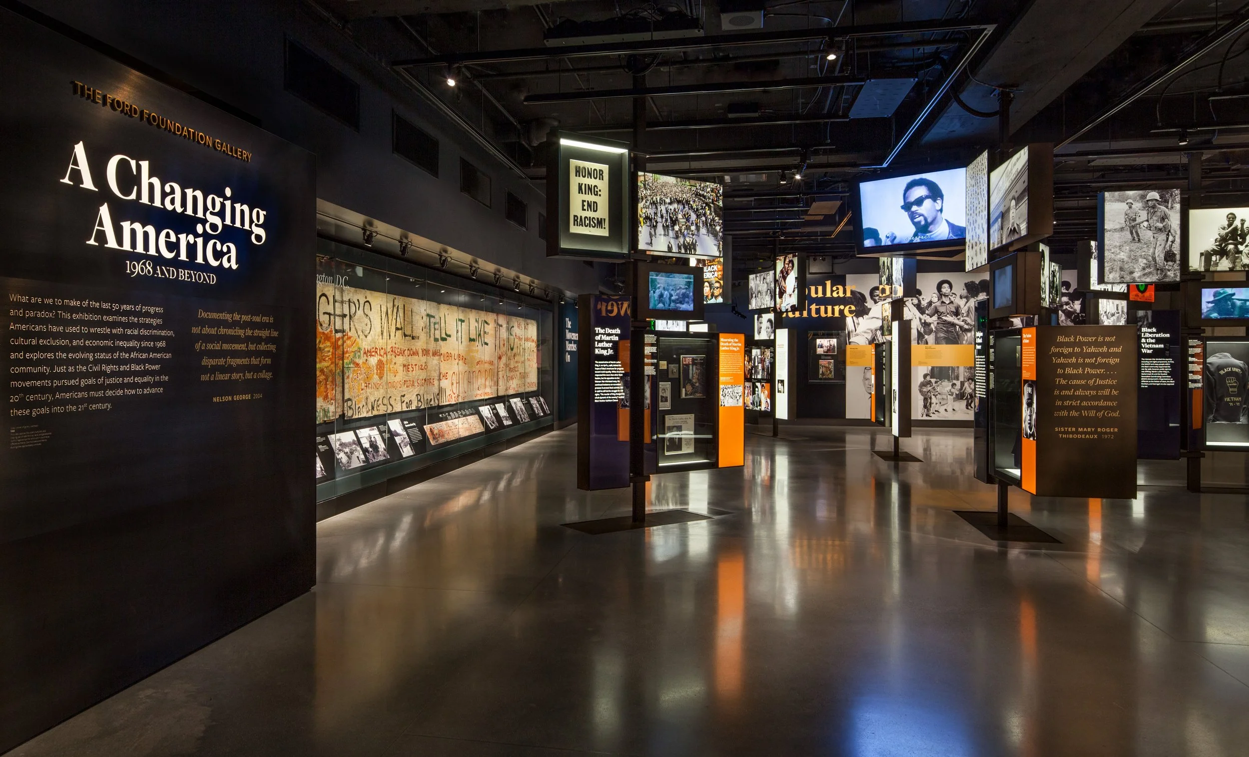 National Museum of African American History & Culture, Washington, DC / Exhibition Design:  RAA (Ralph Appelbaum Associates)