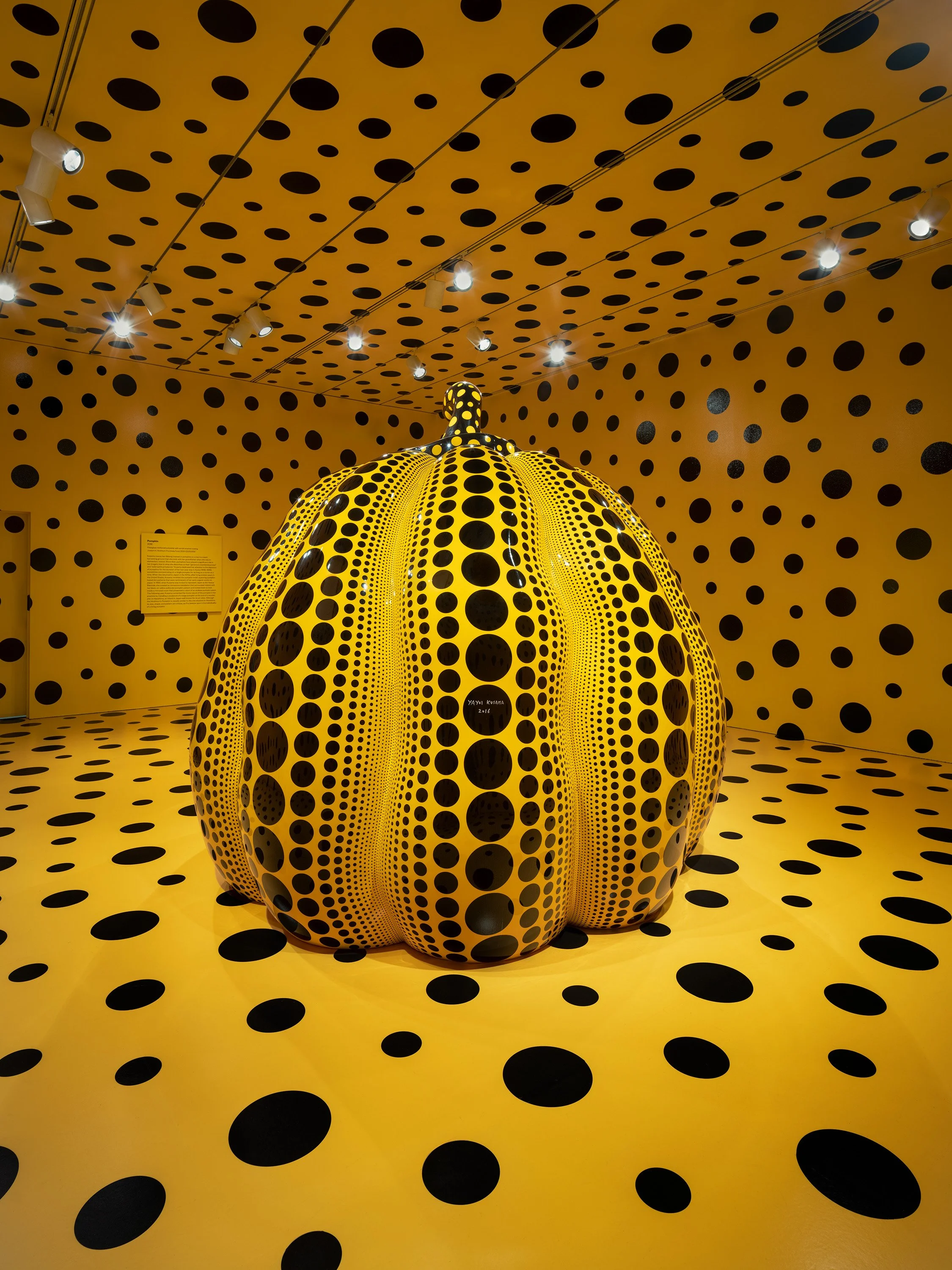 Yayoi Kusama, Pumpkin (2016) / Hirshhorn Museum, Washington, DC