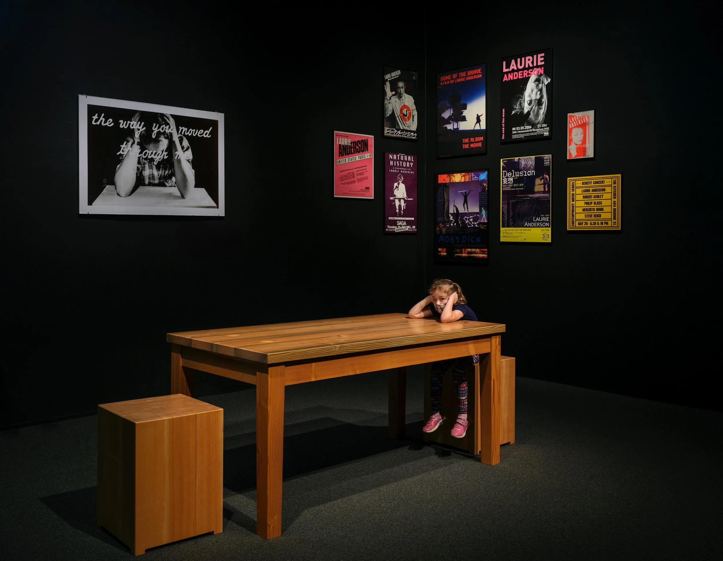 Laurie Anderson,  The Weather:  "The Handphone Table" (2021-22) / Hirshhorn Museum and Sculpture Garden, Washington, DC