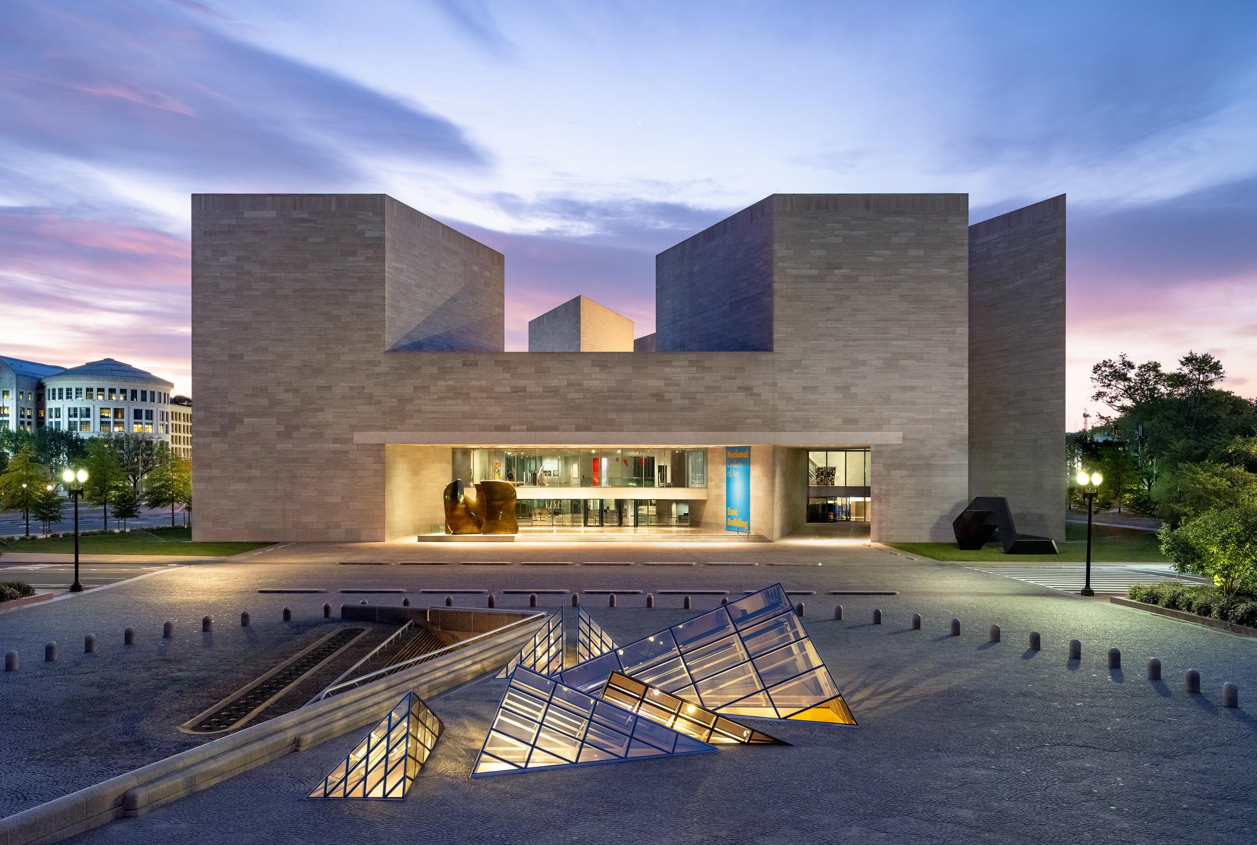 National Gallery of Art, East Building, Washington, DC / Architect:  I. M. Pei 