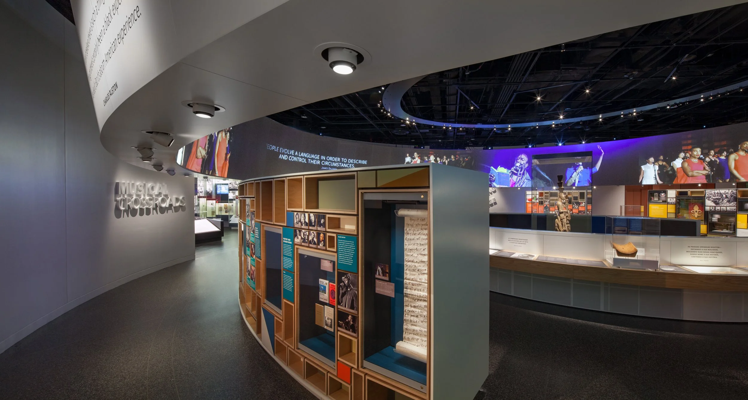 National Museum of African American History & Culture, Washington, DC / Culture Galleries / Exhibition Design:  RAA (Ralph Appelbaum Associates)
