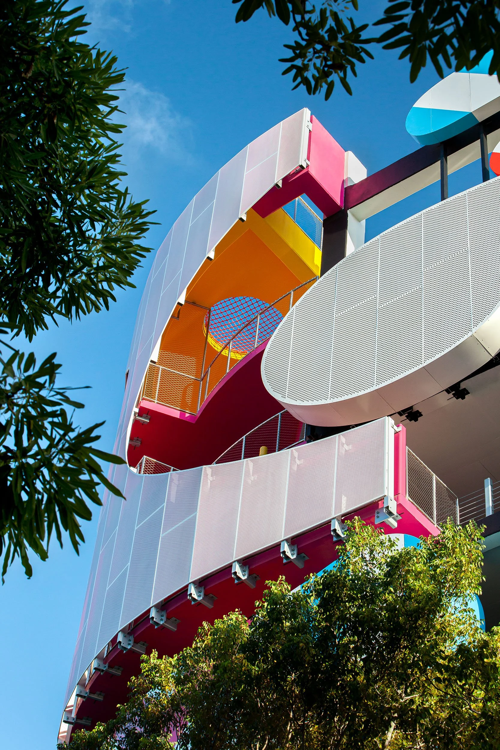 Museum Garage, Miami Design District / Architect & Curator:  Terence Riley / Designers:  WORKac, J. MAYER. H., Nicolas Buffe, Clavel Arquitectos, and K/R