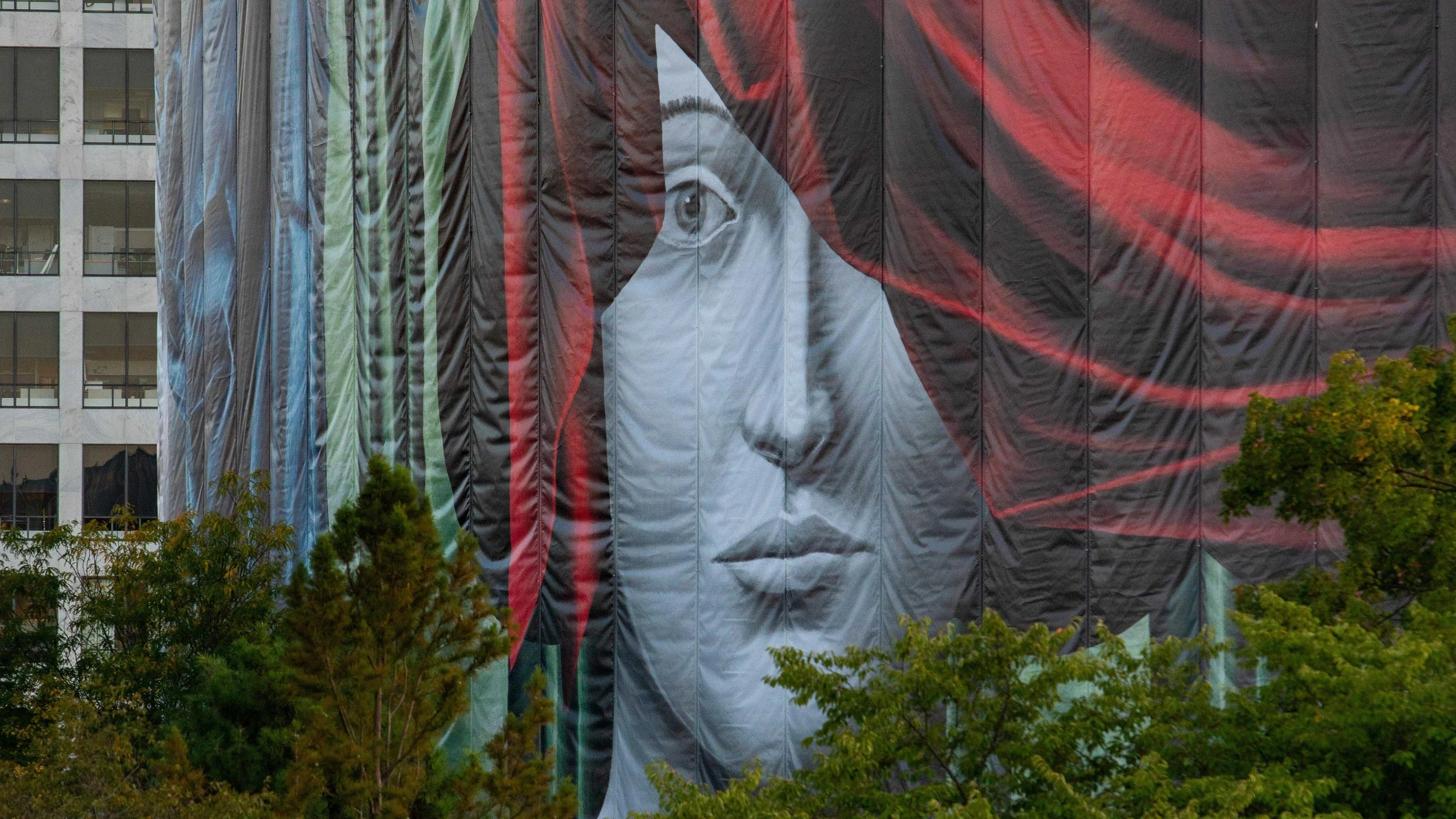 Nicolas Party:  Draw the Curtain, Hirshhorn Museum and Sculpture Garden / Smithsonian, Washington, DC