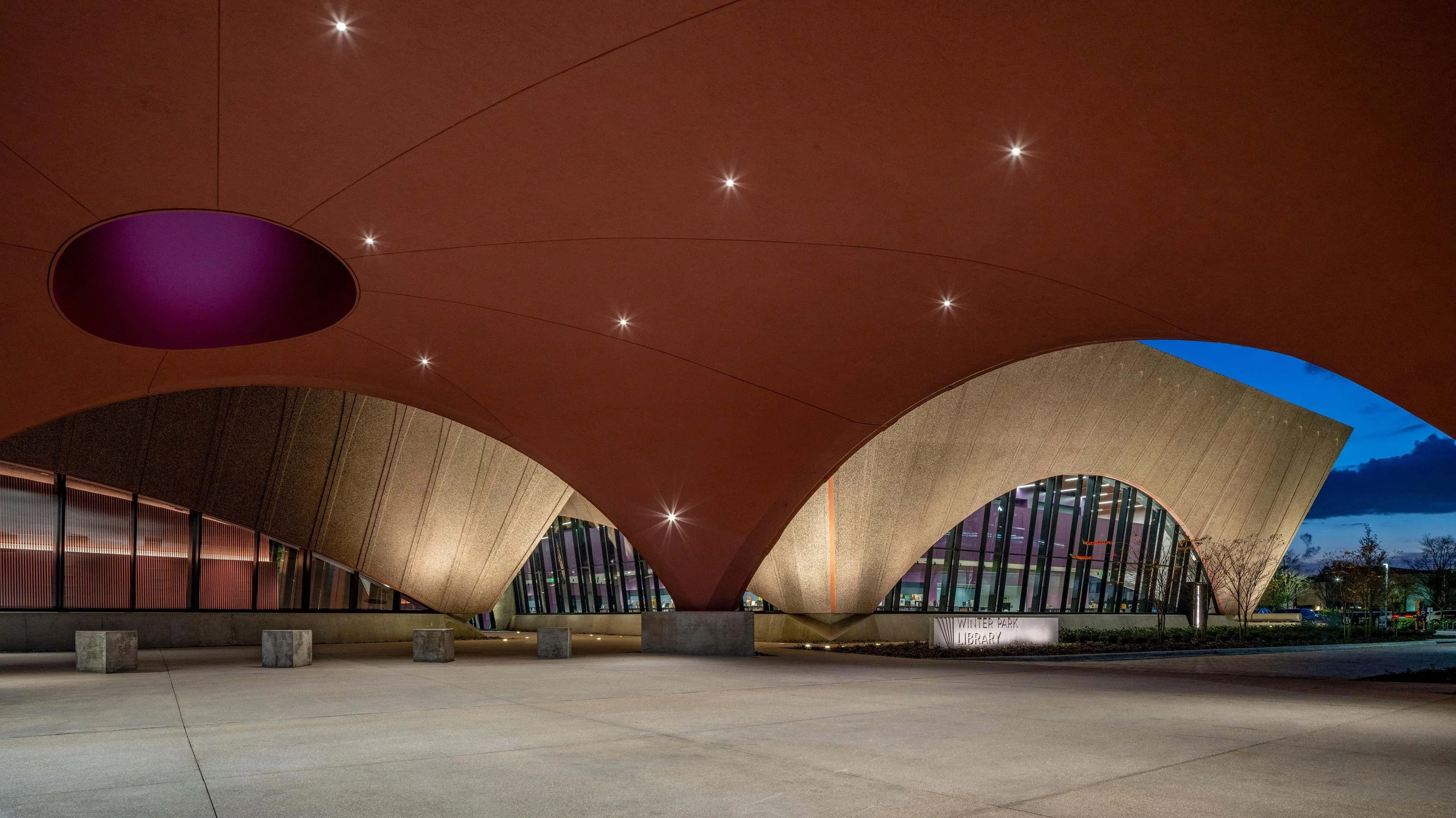 Winter Park Library, Winter Park, FL / Architect:  Adjaye Associates