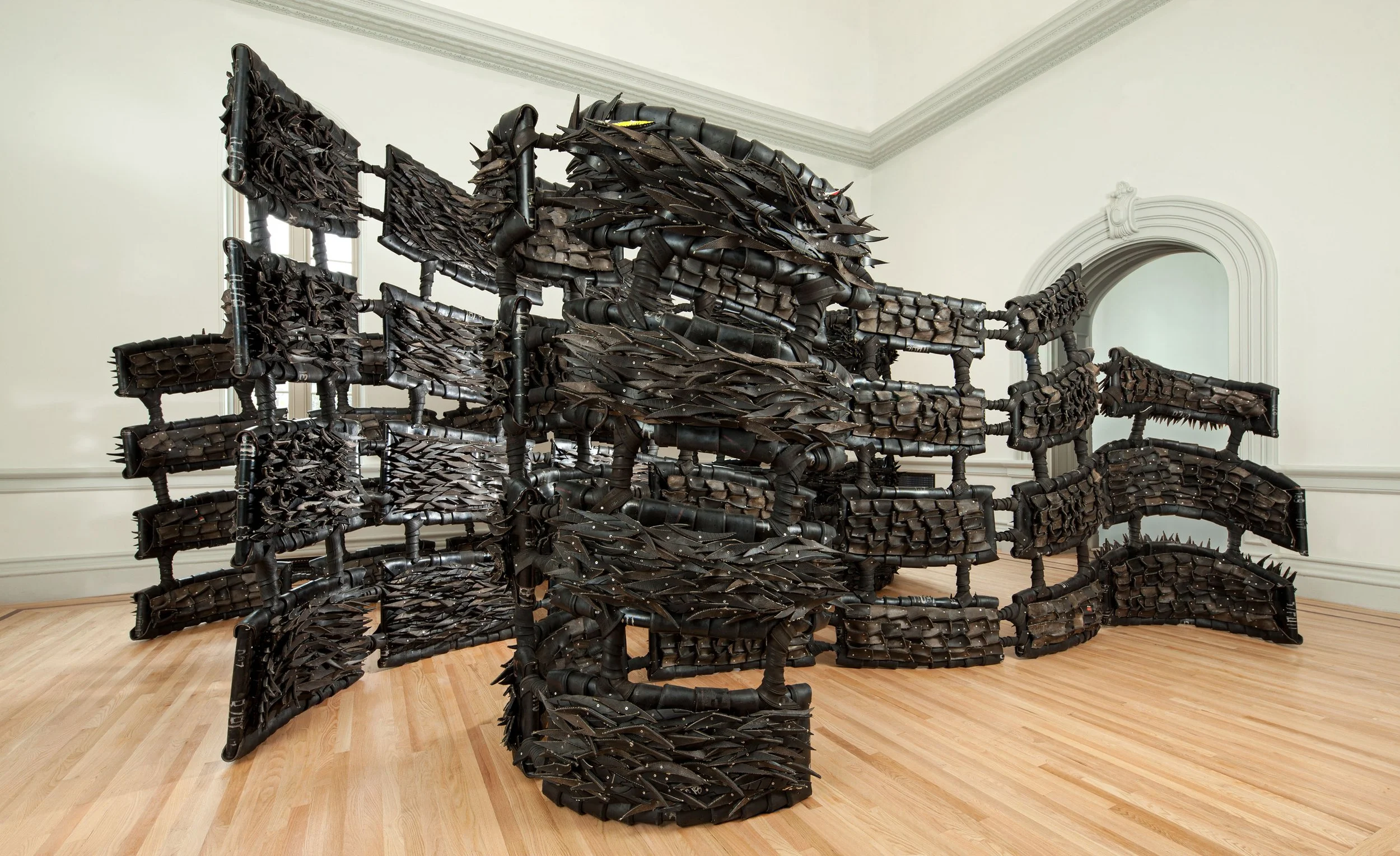 Chakaia Booker:  Anonymous Donor / WONDER Exhibit, Renwick Gallery, Washington, DC