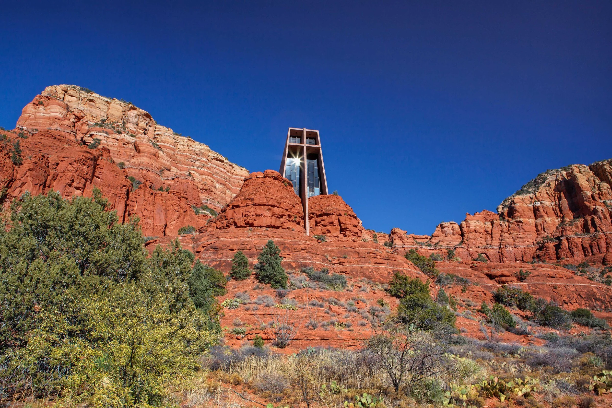 Chapel of the Holy Cross, Sedona, AZ / Architect:  Anshen & Allen