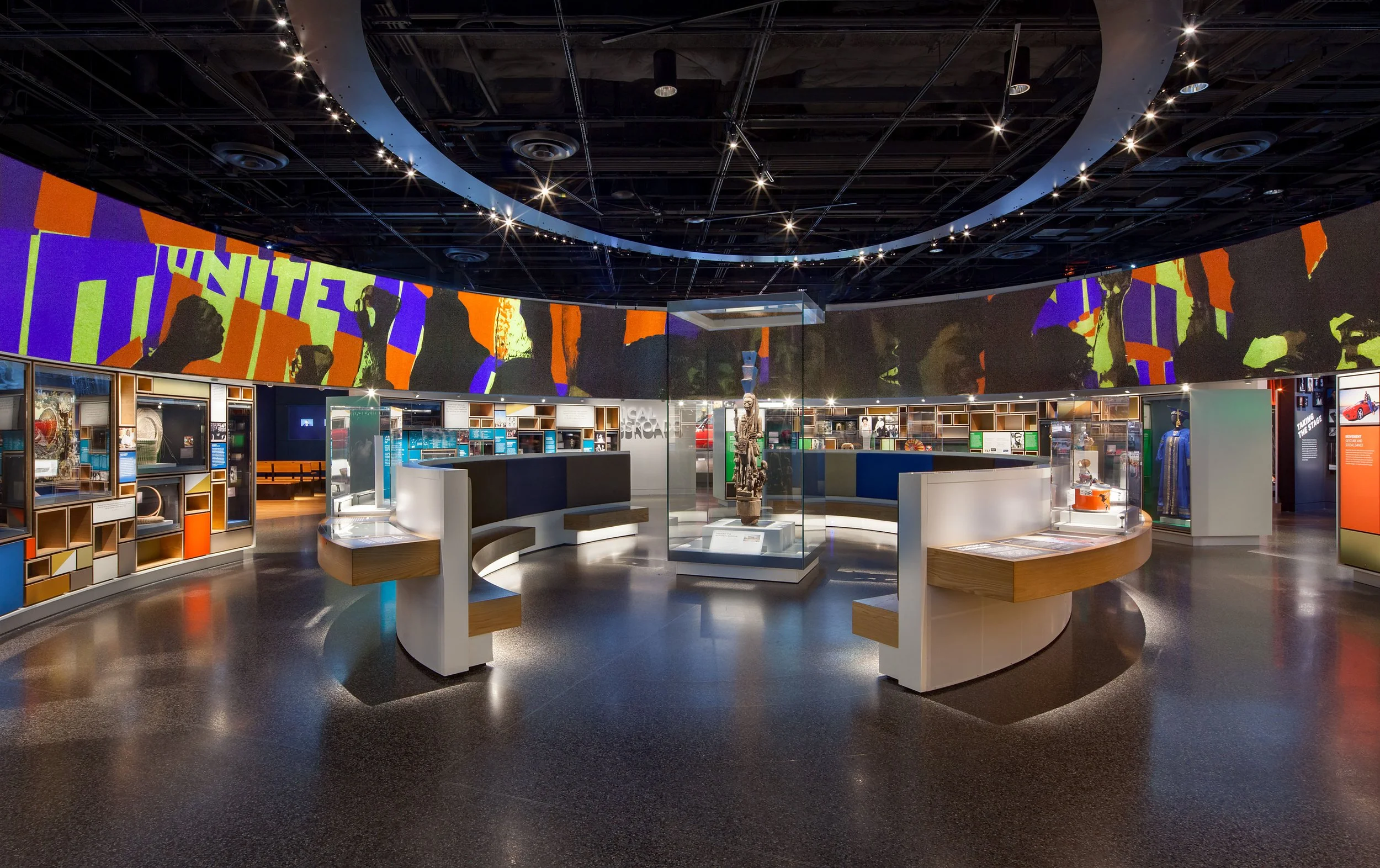 National Museum of African American History & Culture, Washington, DC / Culture Galleries / Exhibition Design:  RAA (Ralph Appelbaum Associates)