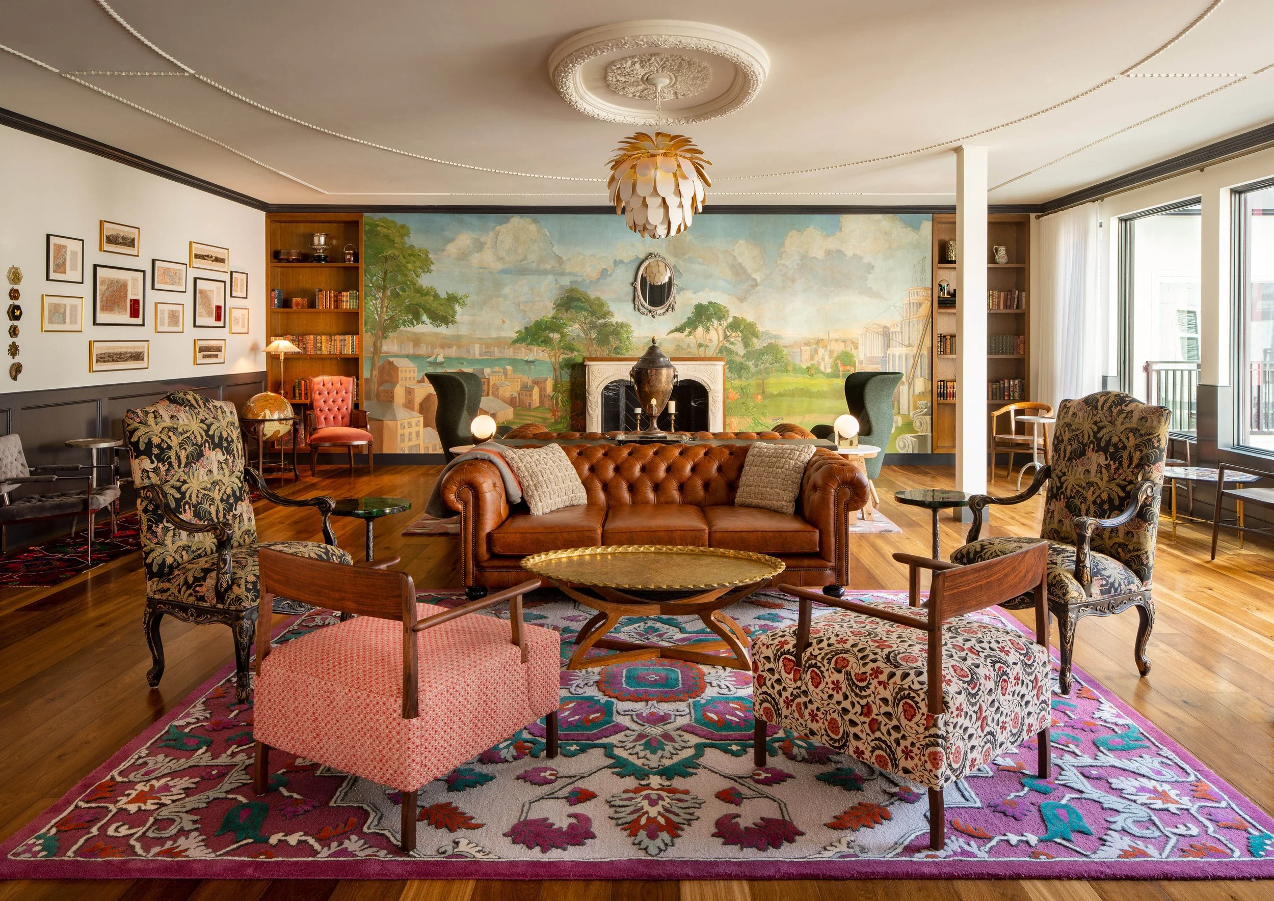 Communal Salon (Amenity Space), The Lockwood, Washington, DC / Interior Design:  STREETSENSE