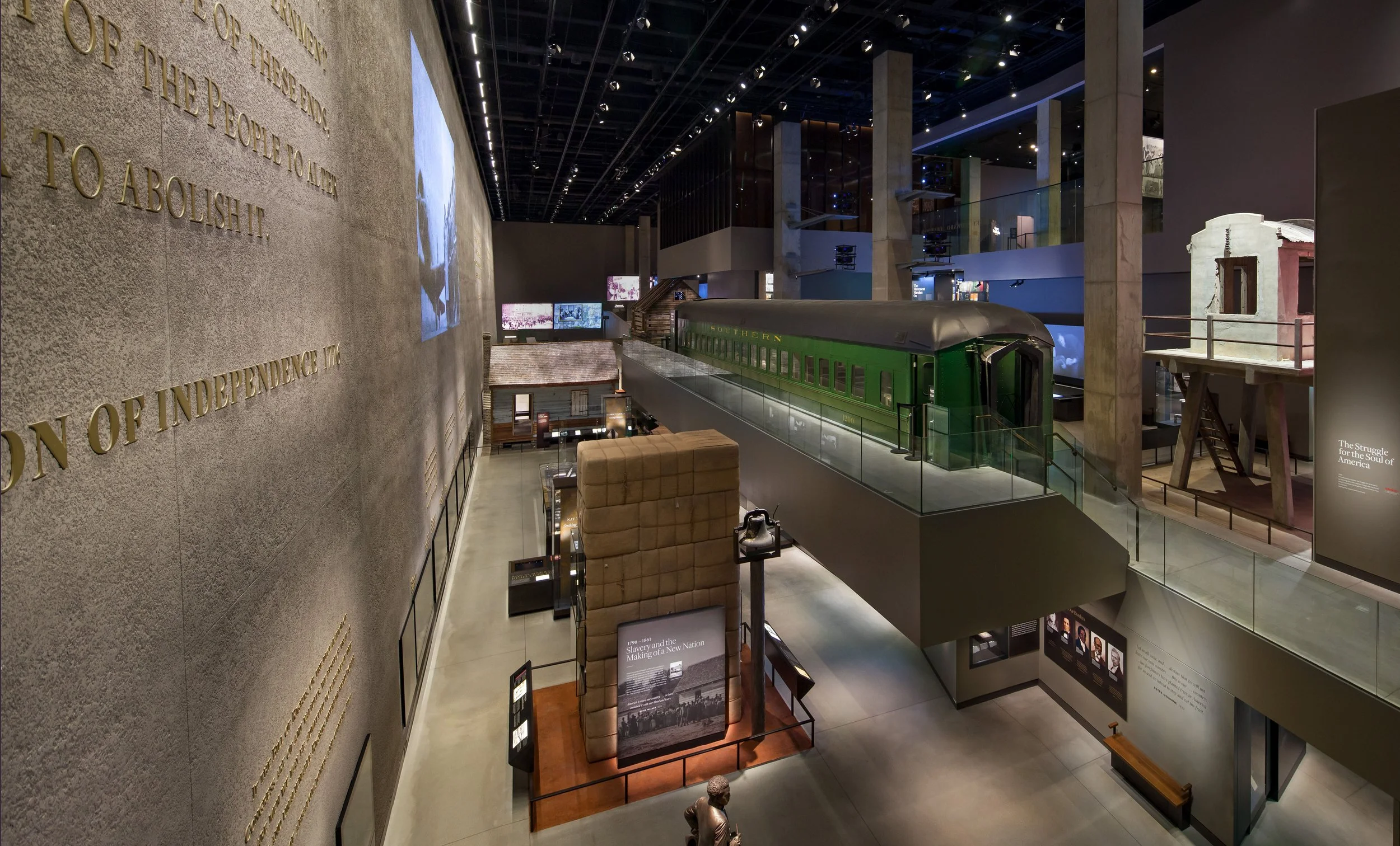 Smithsonian National Museum of African American History & Culture, Washington, DC / Exhibition Design:  RAA (Ralph Appelbaum Associates)