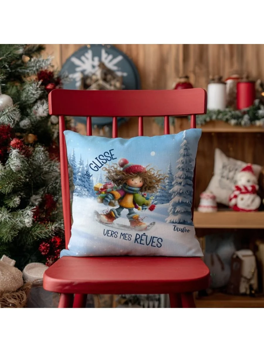 Housse de coussin - Vers mes rêves