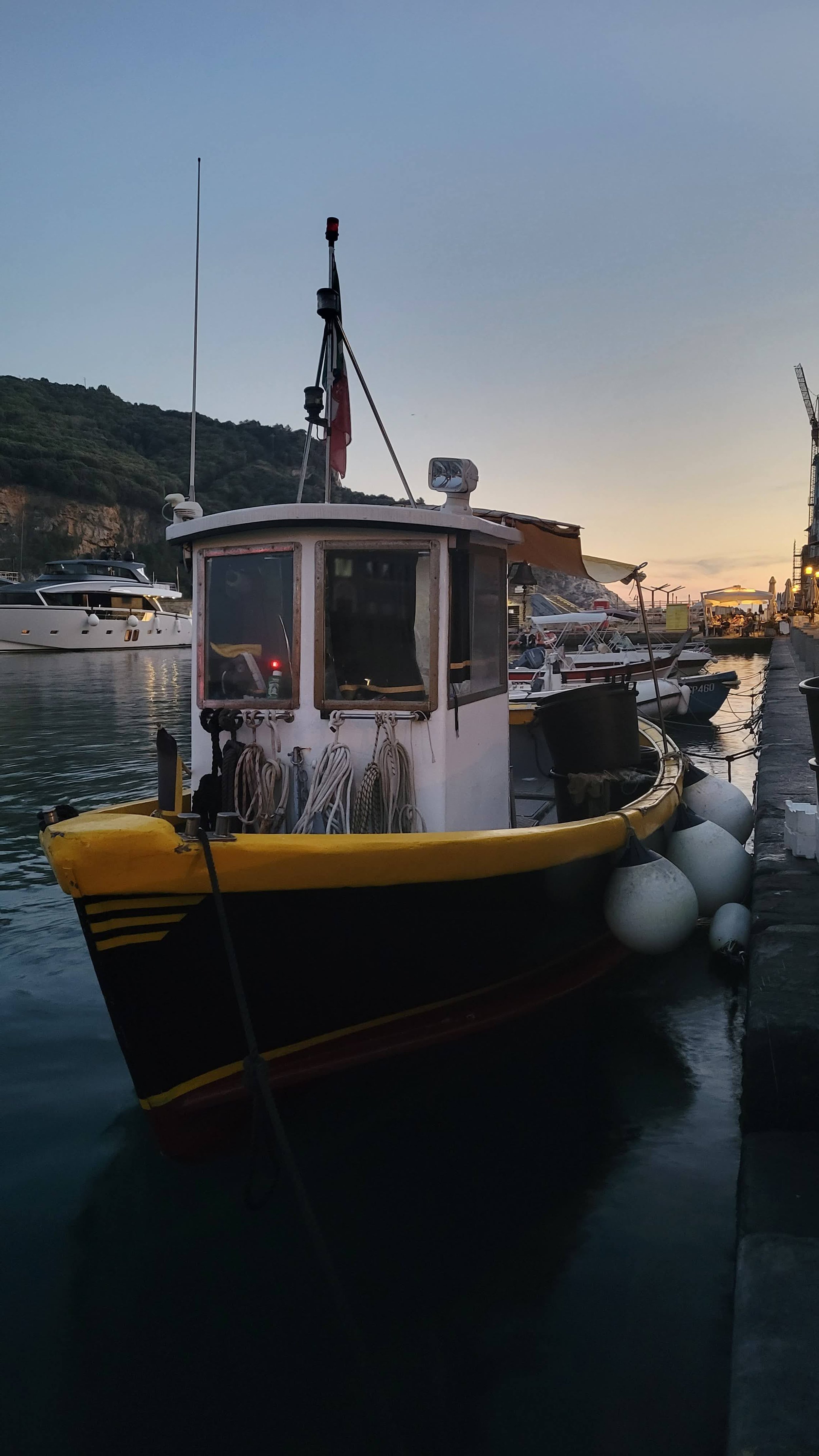 Fishing boat in Porto Venere