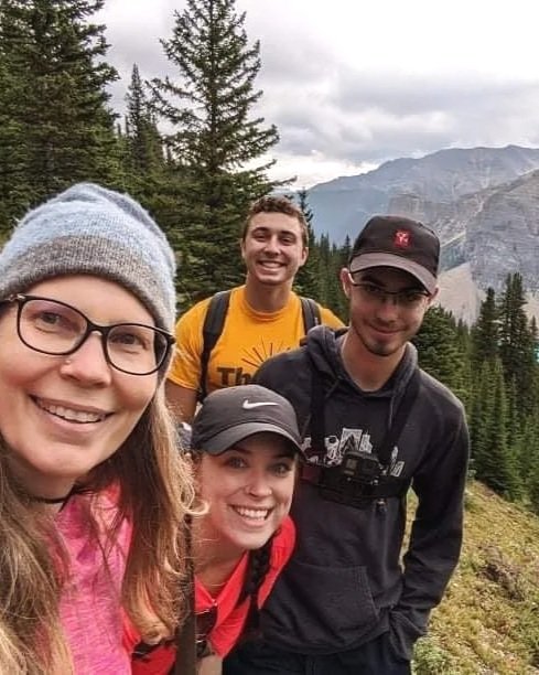 En route to Eiffel Lake