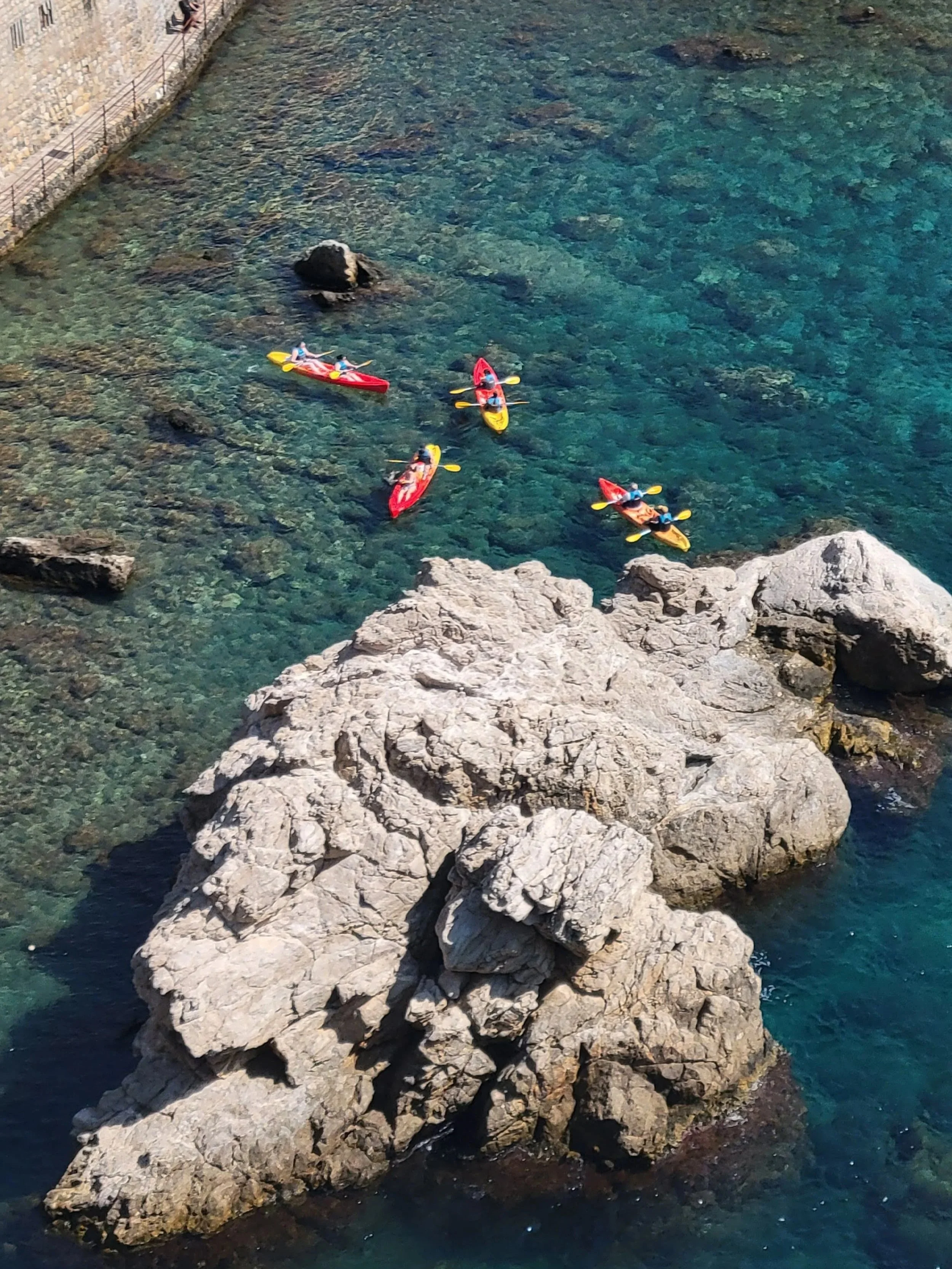View of Pile Bay from Fort Lovrijenac