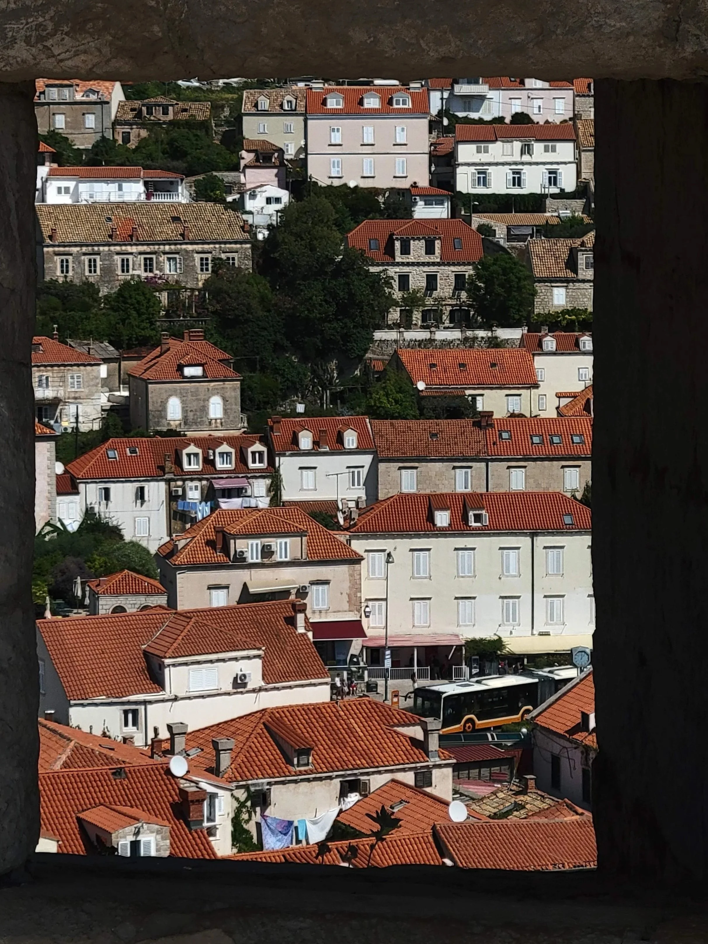 Dubrovnik from Fort Lovrijenac