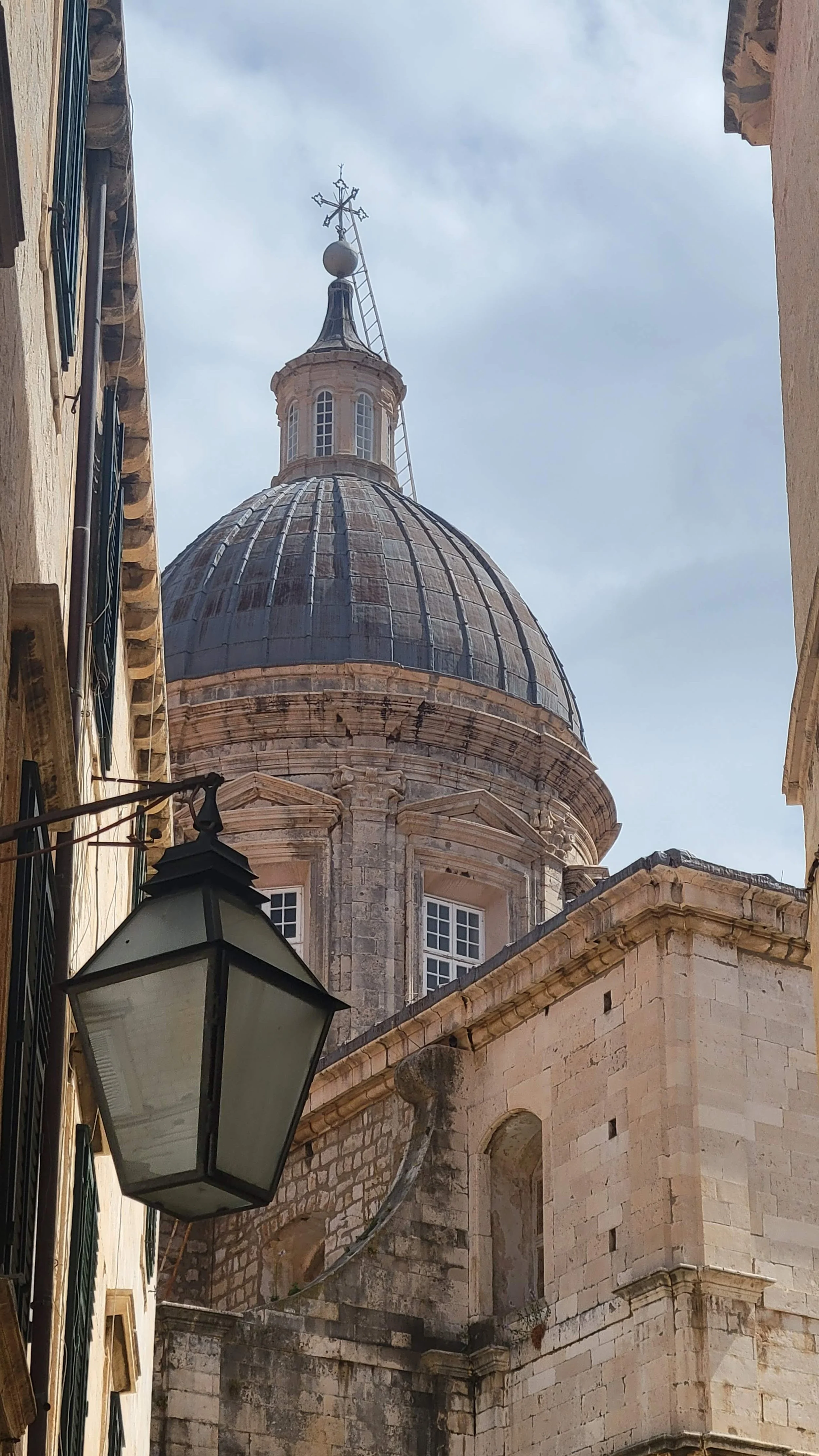 View of Dubrovnik Cathedral from the streets