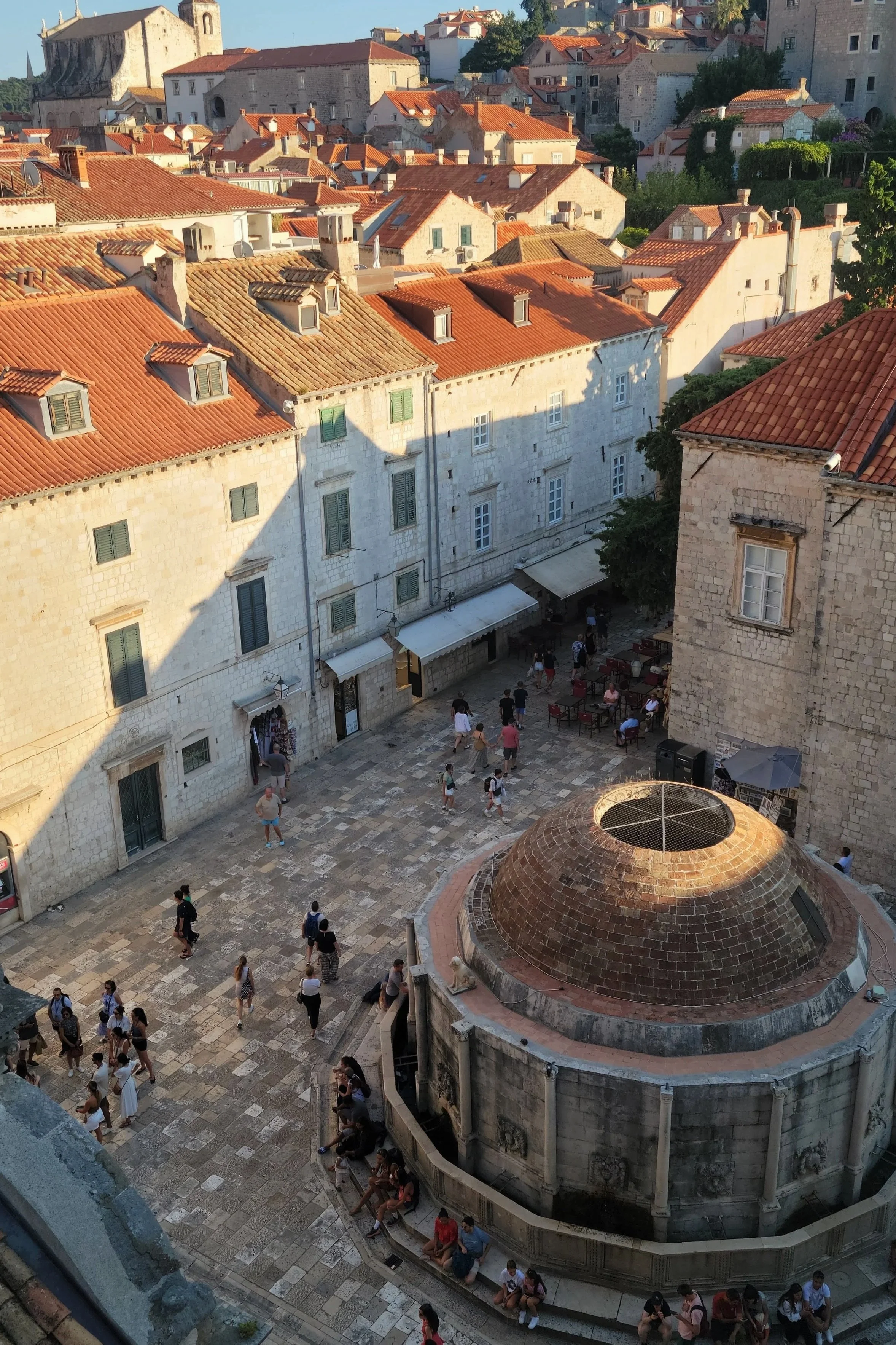 Onofrio's Large Fountain from the city wall