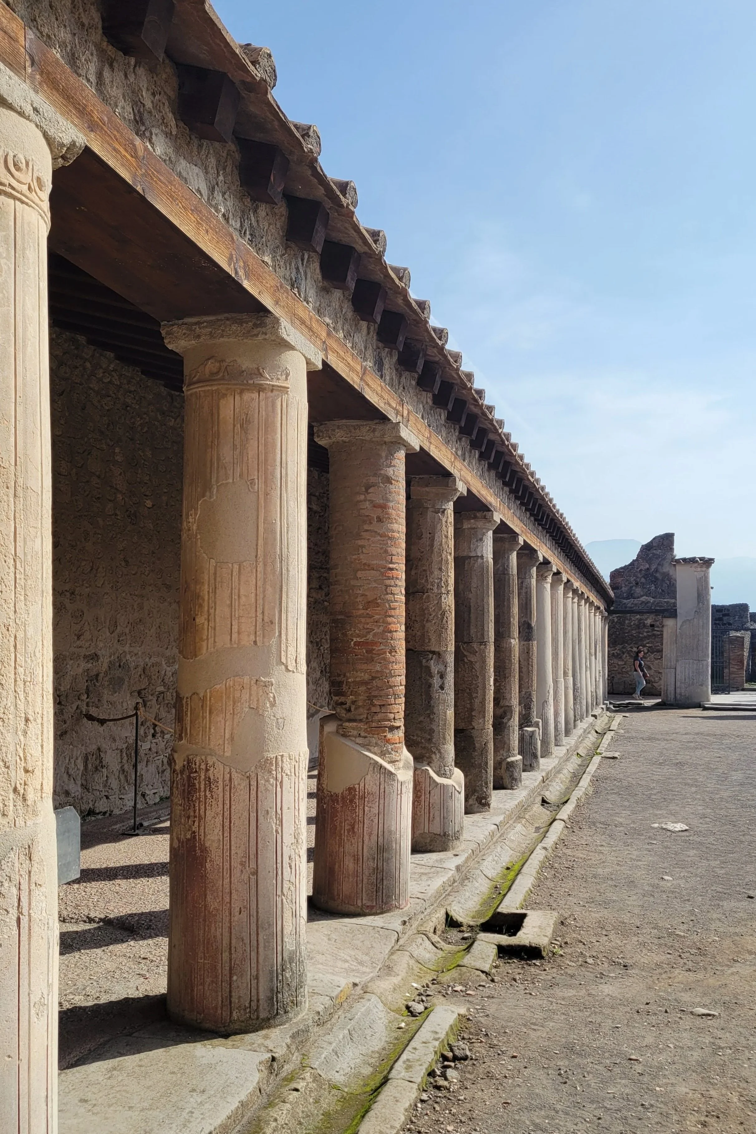 The Stabian Baths courtyard