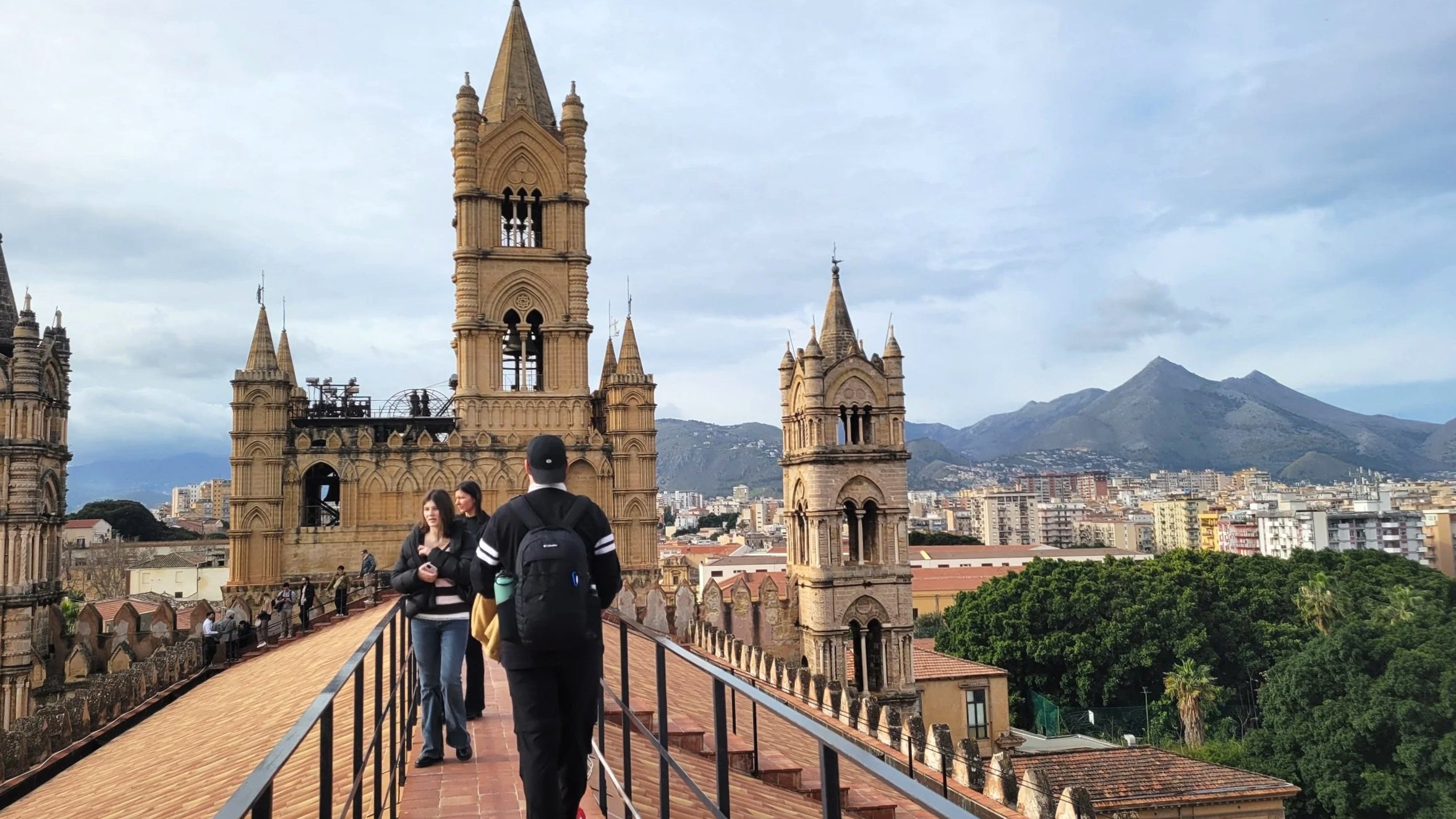 Palermo Cathedral Rooftop